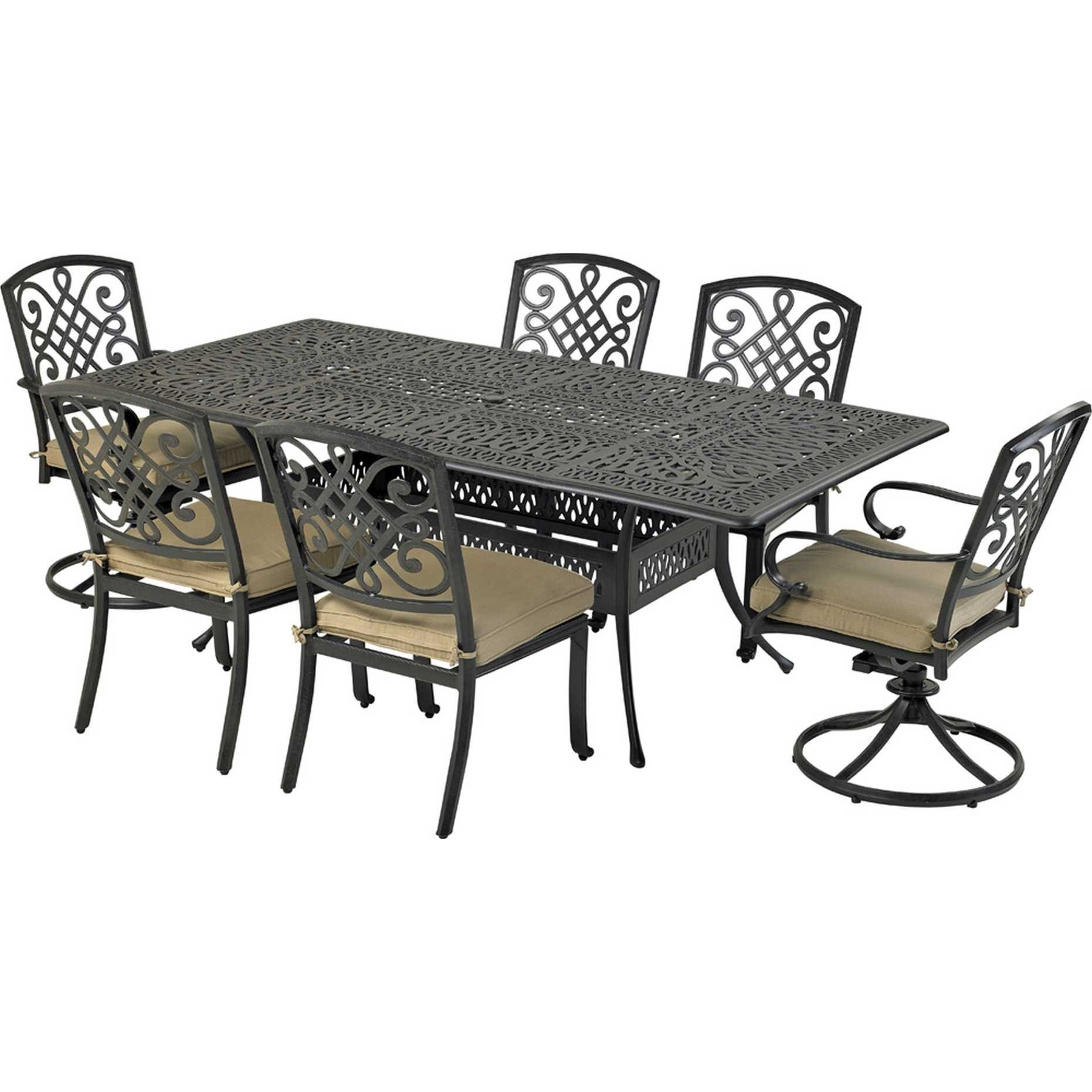 Patio Resort RCDTMN8444-BT1 Bridgetown 7-Piece Dining Set