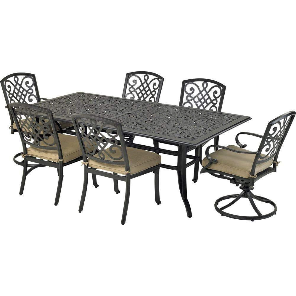 Patio Resort RCDTDY8444-BT1 Bridgetown 7-Piece Dining Set