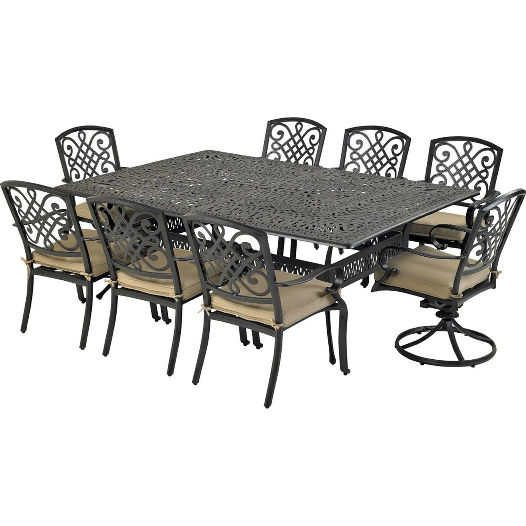 Patio Resort RCDTMN8460-BT3 Bridgetown 9-Piece Dining Set