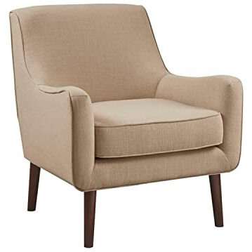 Madison Park Oxford Mid-Century Accent Chair with Sand Finish MP100-1048