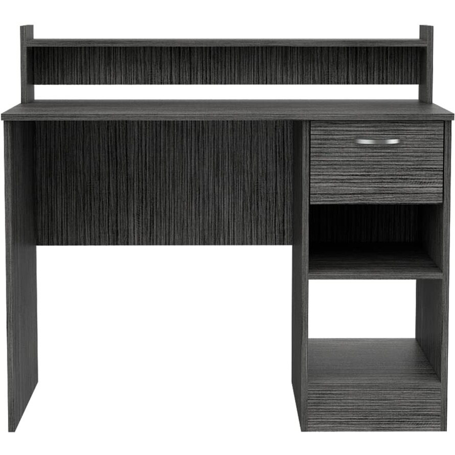 Tuhome Modern Engineered Wood Charcoal Manaos Computer Desk