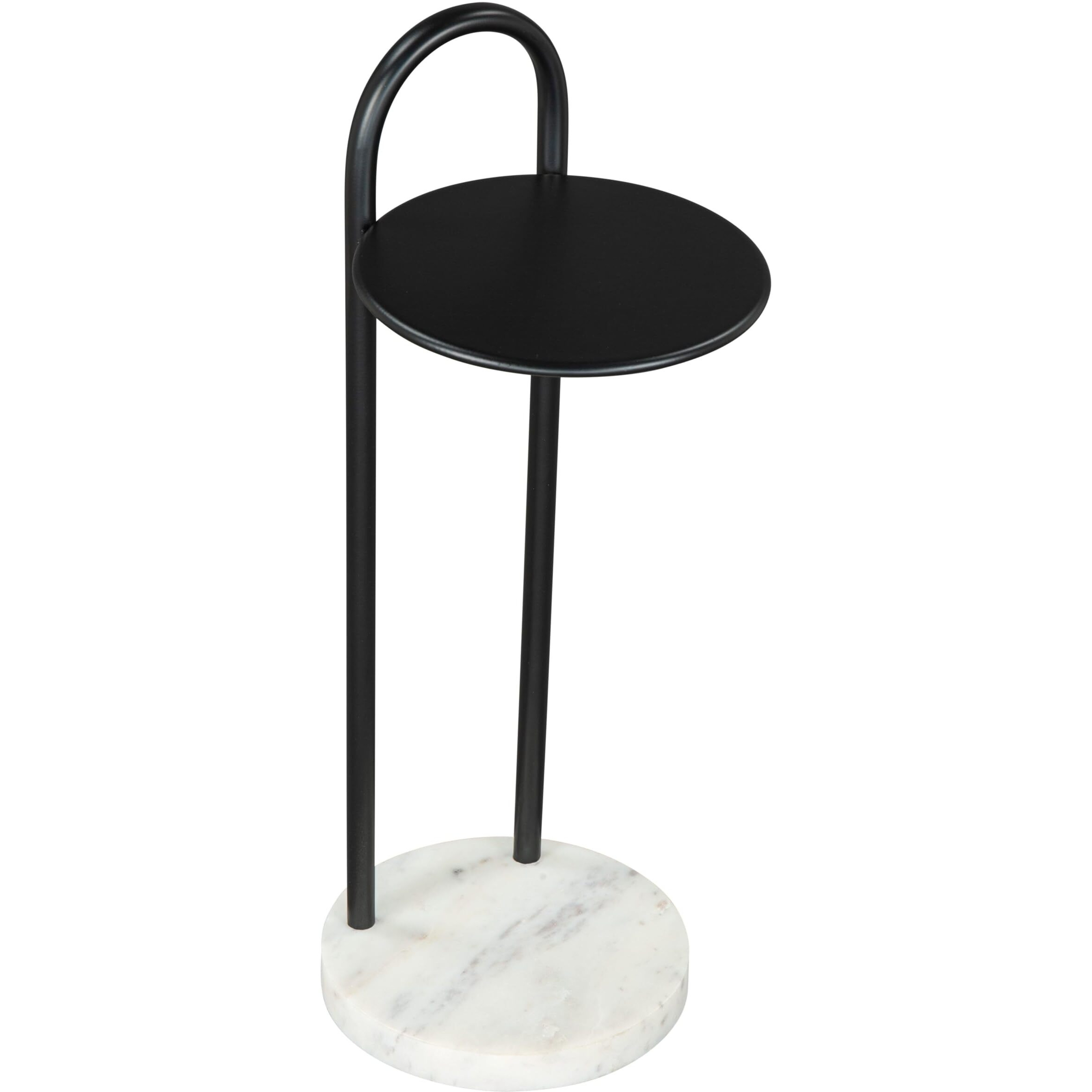 Zuo Christian Side Table Black & White