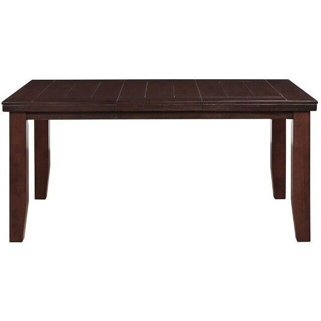 HomeRoots 48   Dark Brown Extendable Dining Table, Onesize