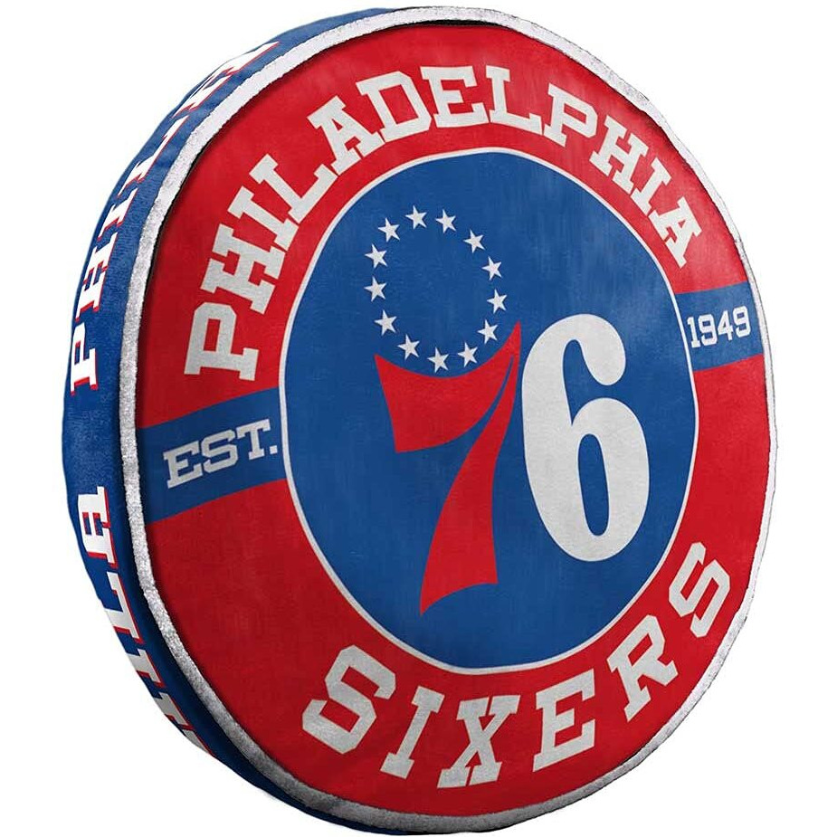 Northest 1NBA148000020RET Company Philadelphia 76ers 15  Travel Cloud Pillo, Multicolor