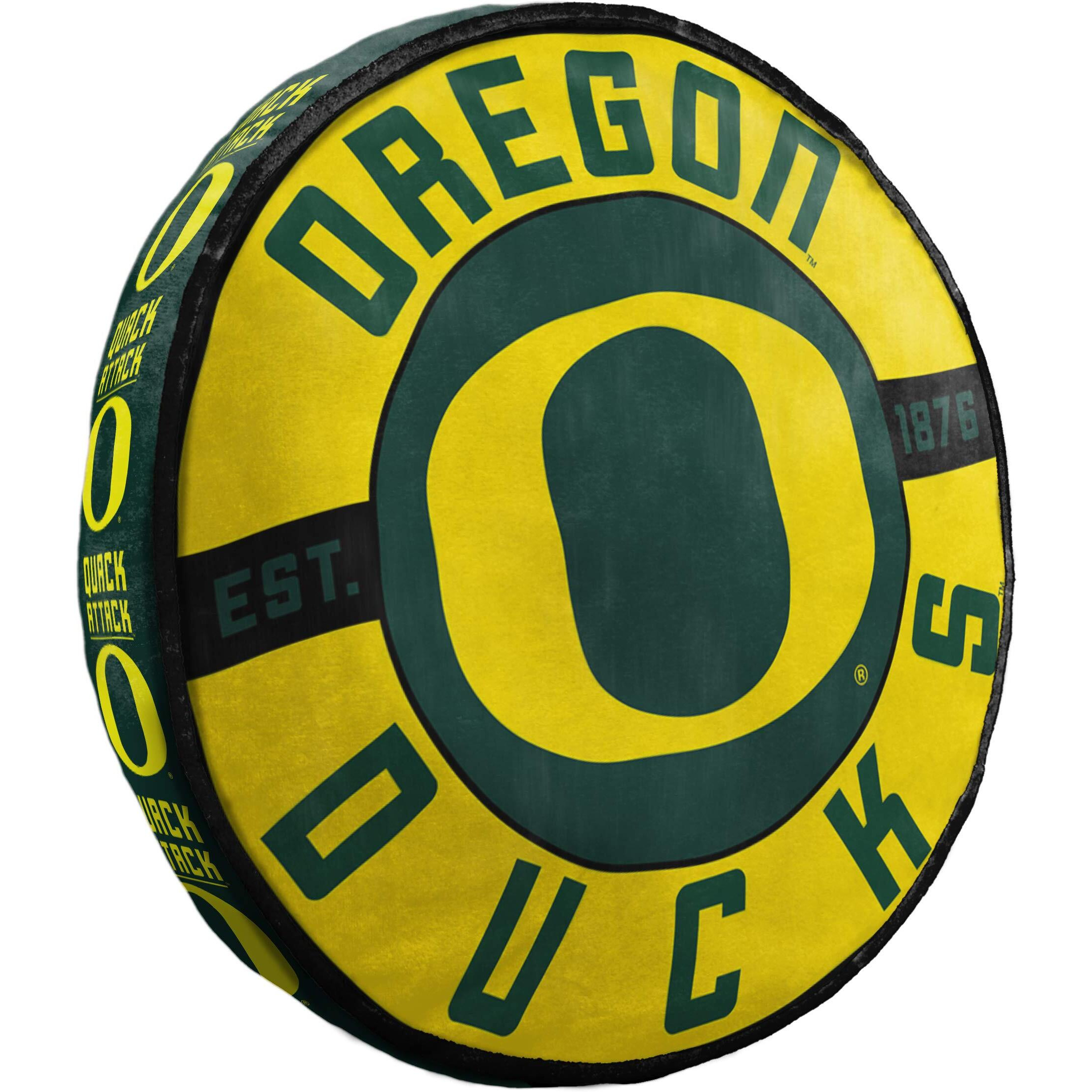 The Northest Company NCAA Oregon Ducks Round Cloud Pillo, 15 , Team Colors