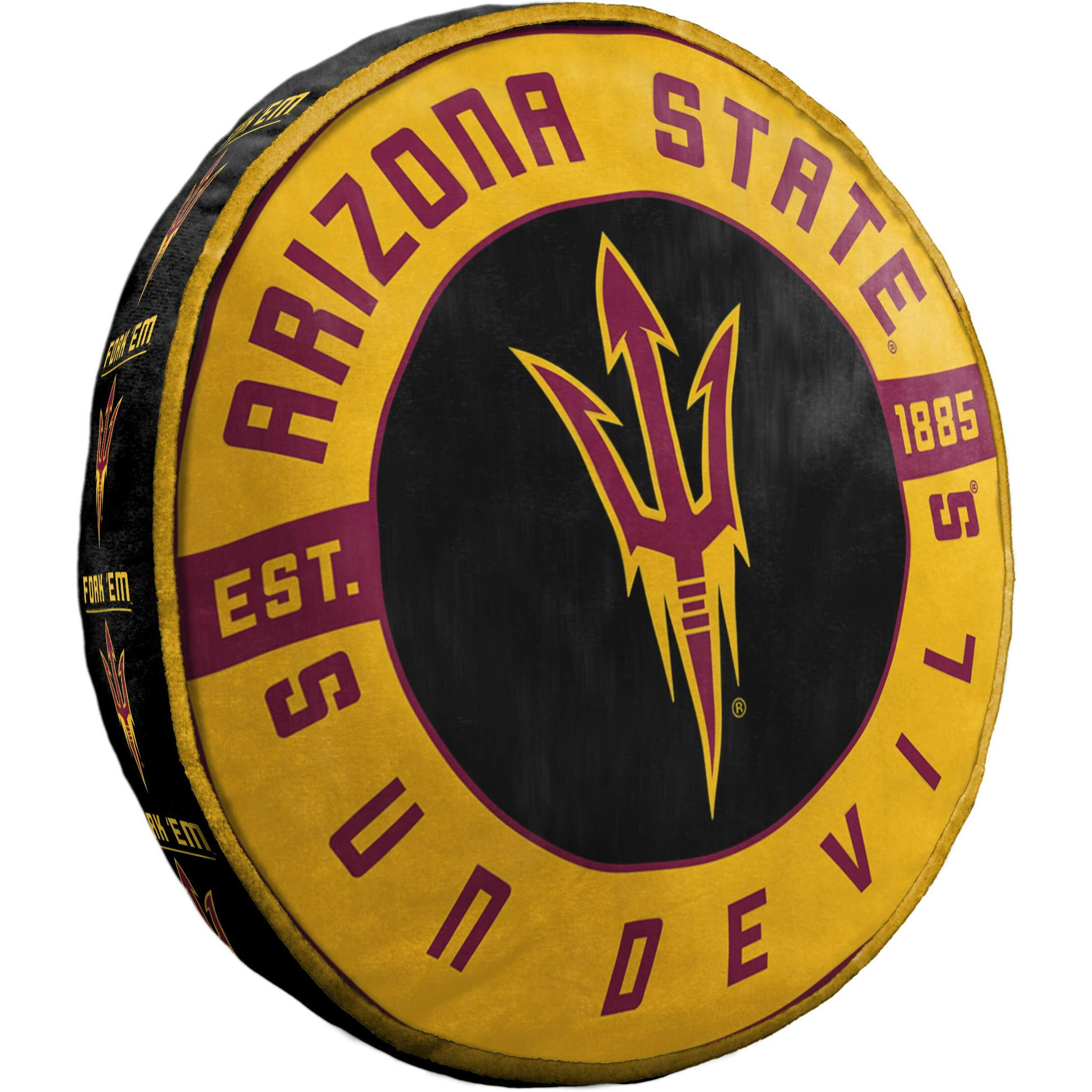 Northest 1COL148000086RET Company Arizona State Sun Devils 15  Travel Cloud Pillo, One Size, Multicolor