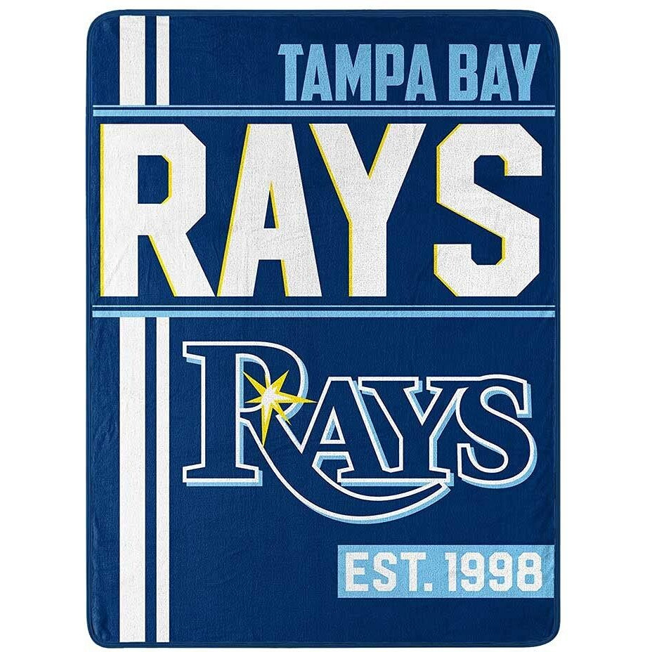 Northwest Company Tampa Bay Rays Walk Off Micro Raschel Throw Blanket