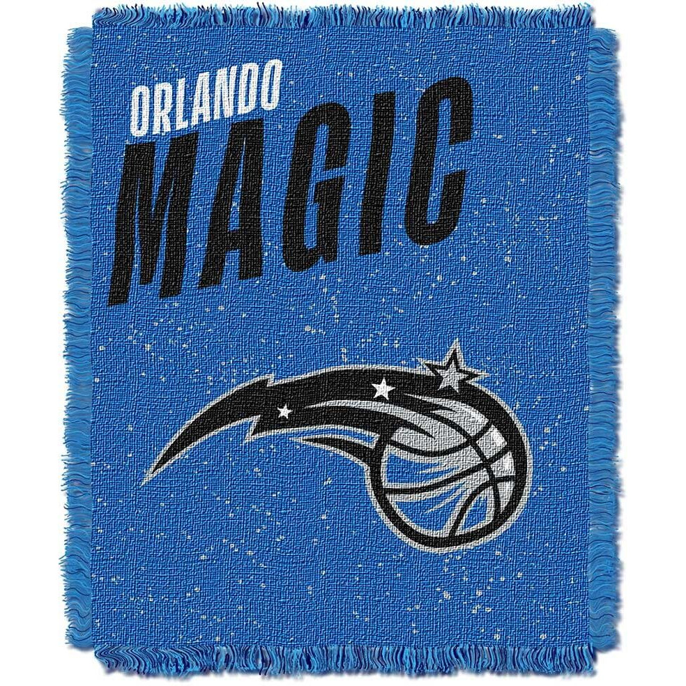 Magic OFFICIAL NBA  Headliner  Woven Jacquard Thro Blanket