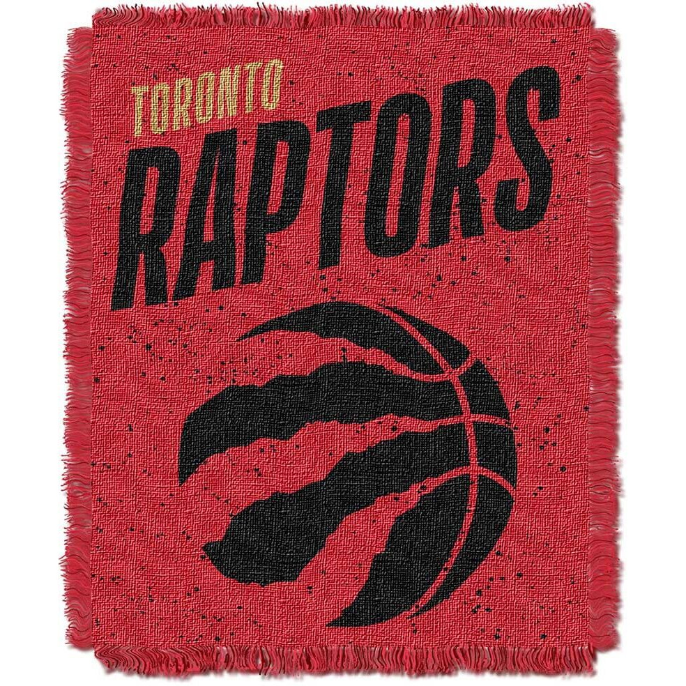 Raptors OFFICIAL NBA  Headliner  Woven Jacquard Throw Blanket