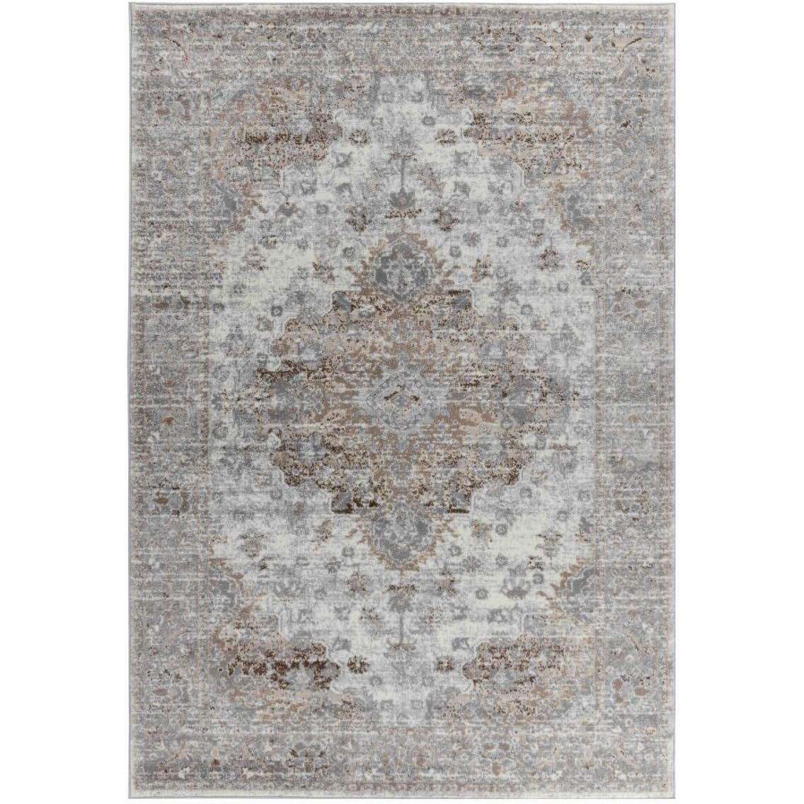 HomeRoots 506641 8 x 11 ft. Brown Oriental Rectangle Area Rug