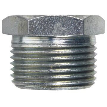 BK Products 2-1/2 in. FPT x 2 in. Dia. FPT Galvanized Hex Bushing