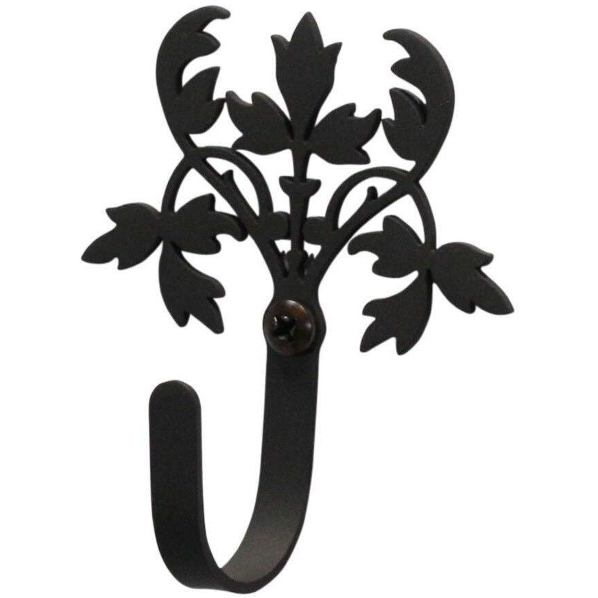 3.5 Inch Floral Wall Hook Small