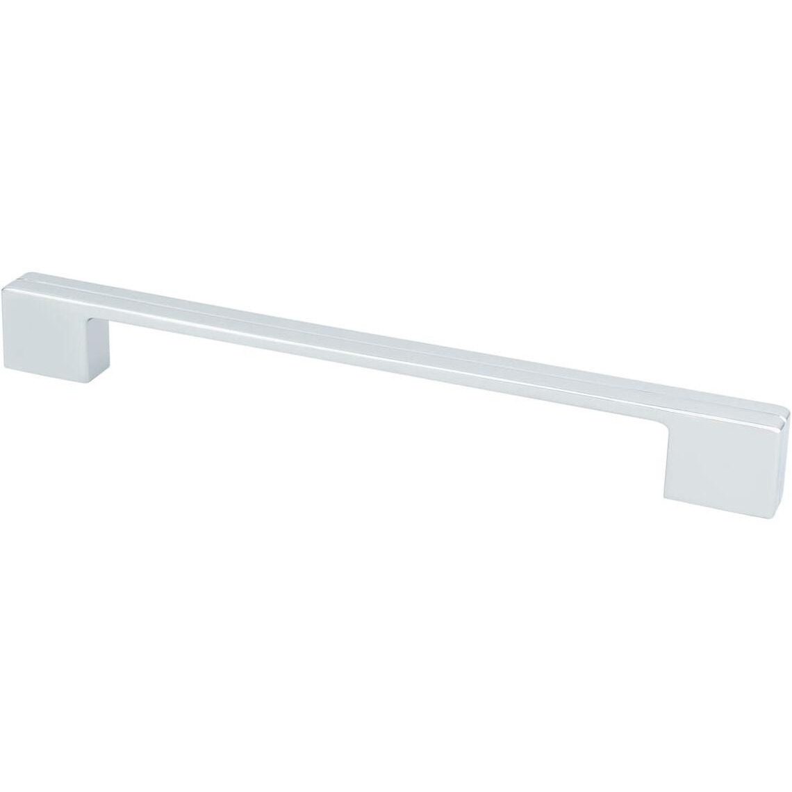 Berenson Skyline 224mm Center to Center Cabinet Handle Pull, Polished Chrome