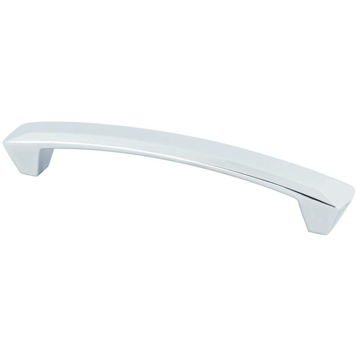 Berenson Laura Collection 128mm Center Handle Cabinet Pull, Polished Chrome