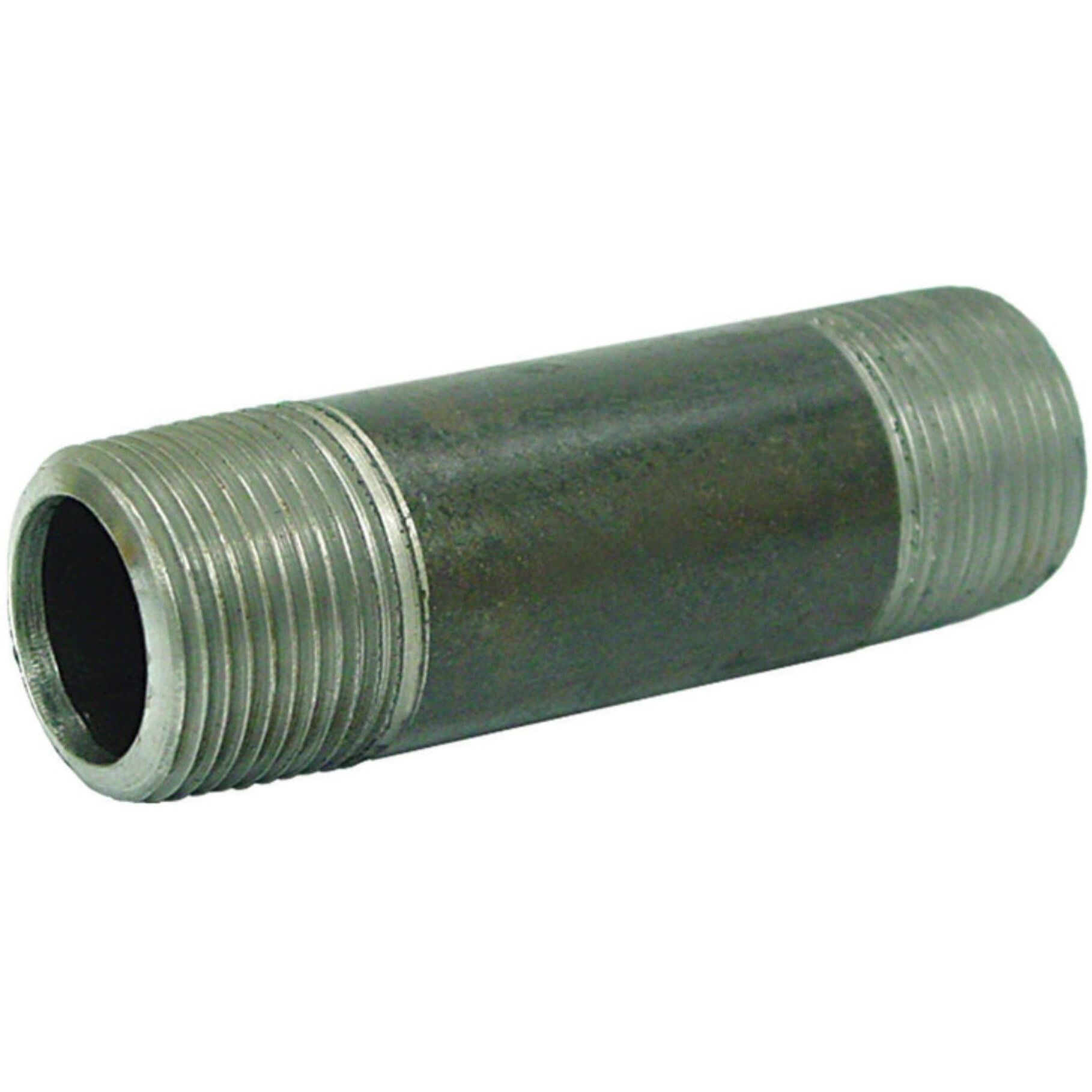 Ace 1/2 in. Dia. x 1/2 in. Dia. x 5 in. L MPT To MPT Schedule 40 Galvanized Steel Pipe Nipple