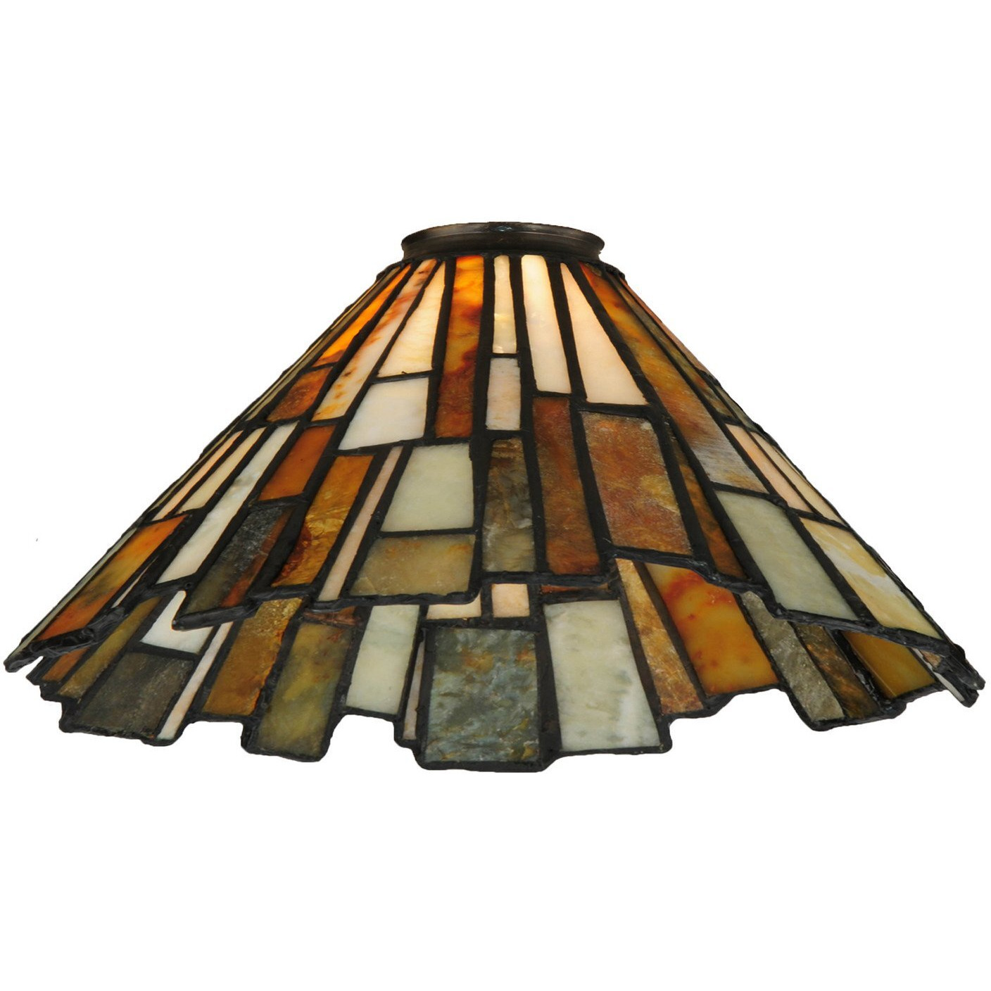 Meyda Tiffany 82852 Delta Jadestone Shade, 13  Width