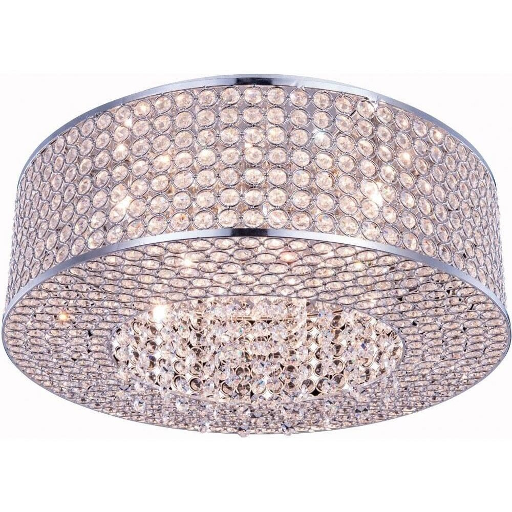 Amelie - Eight Light Flush Mount