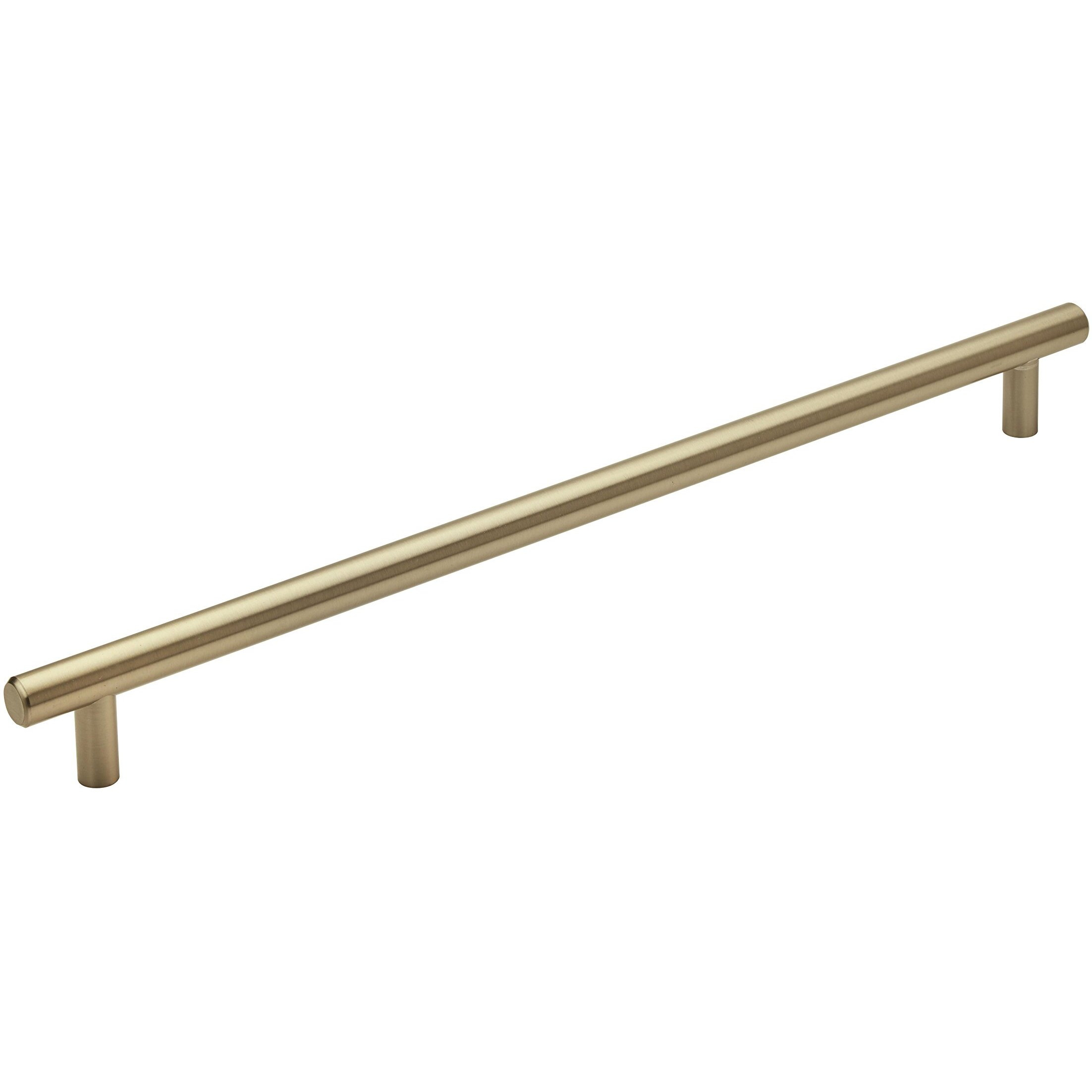 Amerock | Appliance Pull | Golden Champagne | 18 inch (457 mm) Center to Center | Bar Pulls | 1 Pack | Drawer Pull | Drawer Handle | Cabinet Hardware