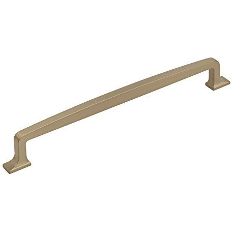 Amerock | Appliance Pull | Golden Champagne | 12 inch (305 mm) Center to Center | Westerly | 1 Pack | Drawer Pull | Drawer Handle | Cabinet Hardware