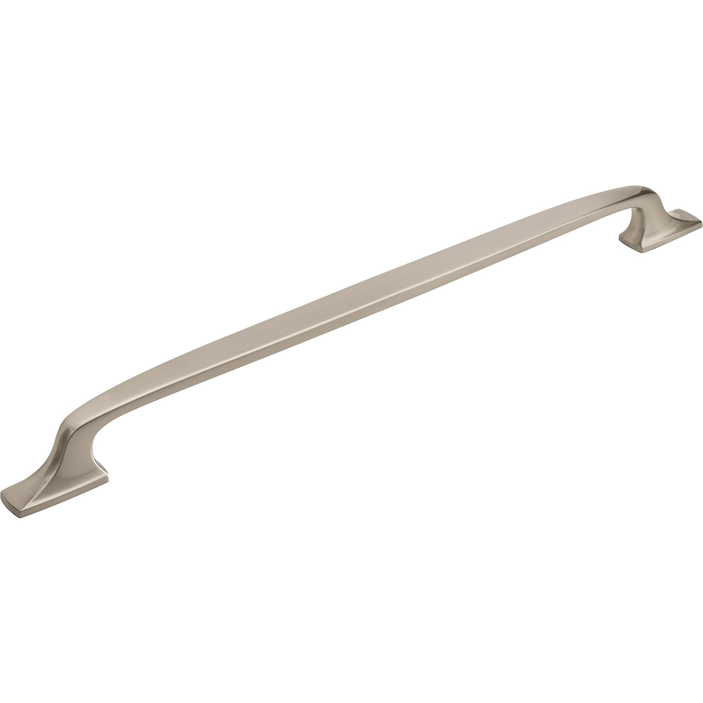 Amerock | Appliance Pull | Satin Nickel | 18 inch (457 mm) Center to Center | Highland Ridge | 1 Pack | Drawer Pull | Drawer Handle | Cabinet Hardware