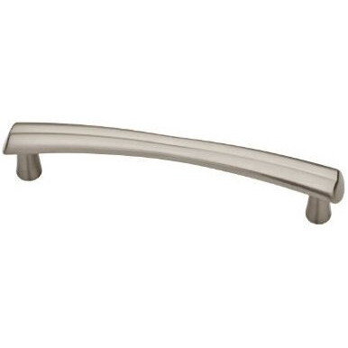 P25966C-SN-C 4 in. Satin Nickel44 Notched Cabinet Pull