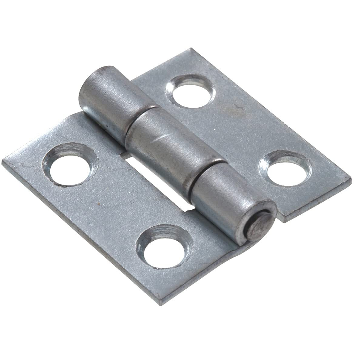 Carded - Zinc Light Narrw Hinge Fixed Pin, 2 in.