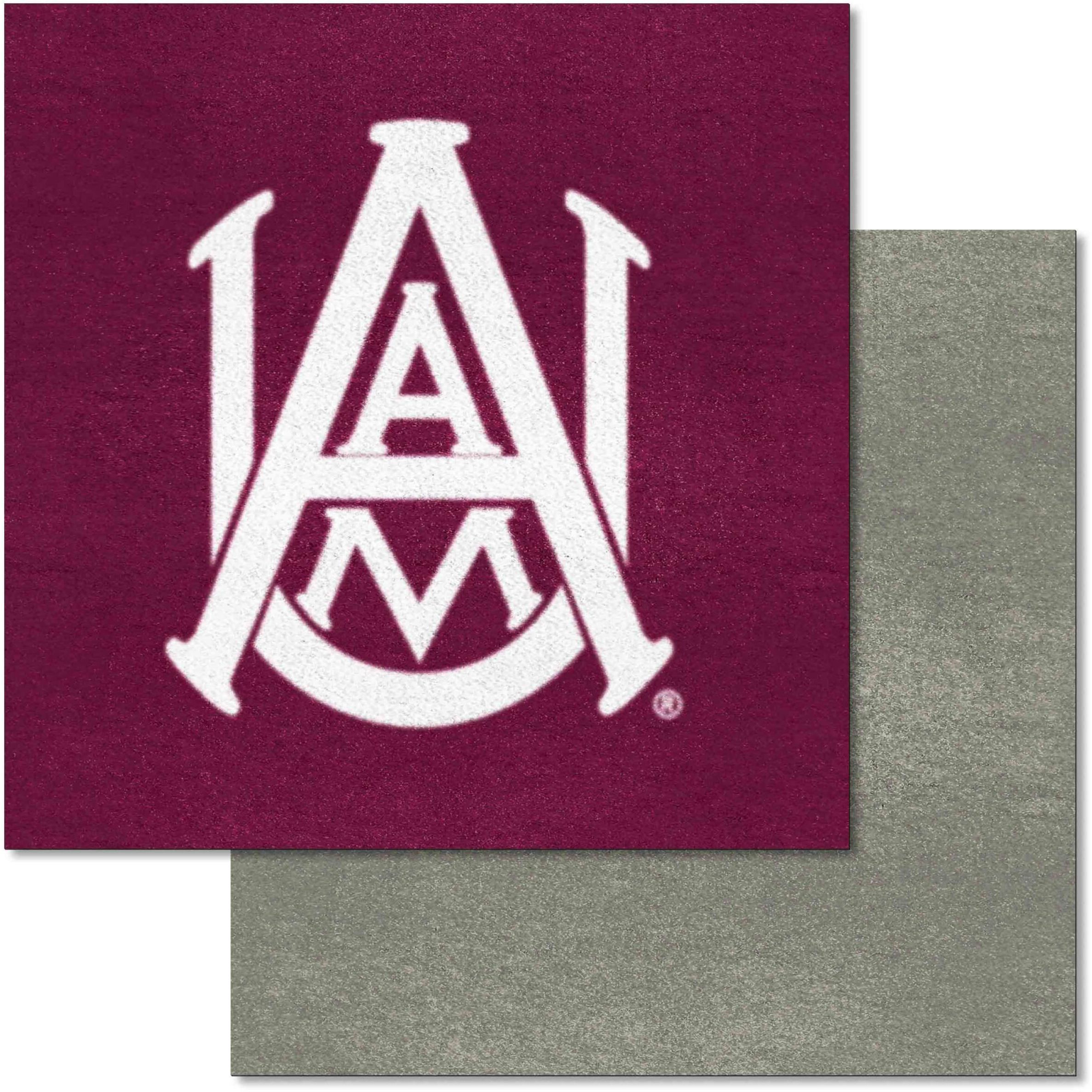 FANMATS Alabama Agricultural & Mechanical University Team Carpet Tiles