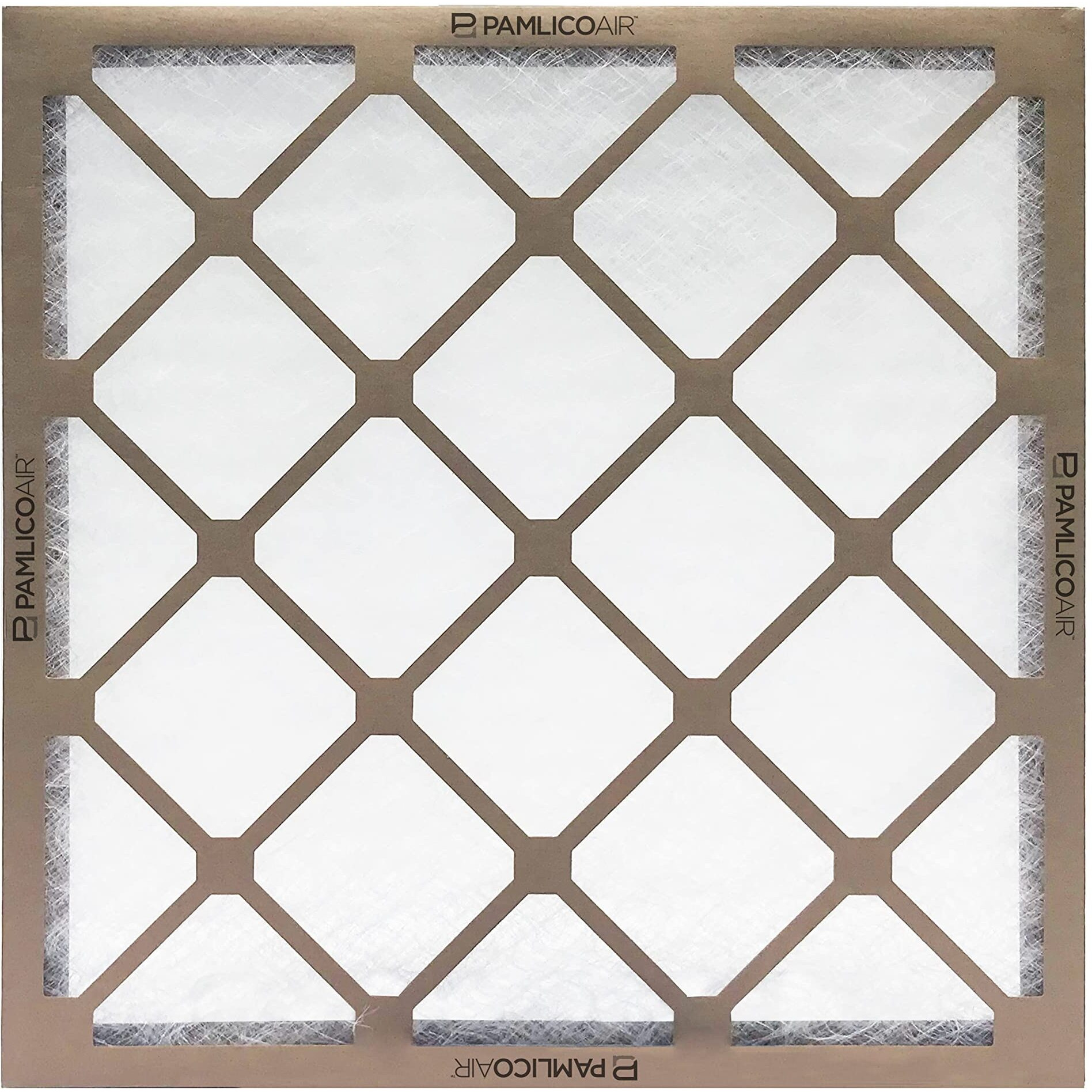 PAMLICO AIR 18 in. W X 24 in. H X 1 in. D Fiberglass 4 MERV Air Filter 12pk