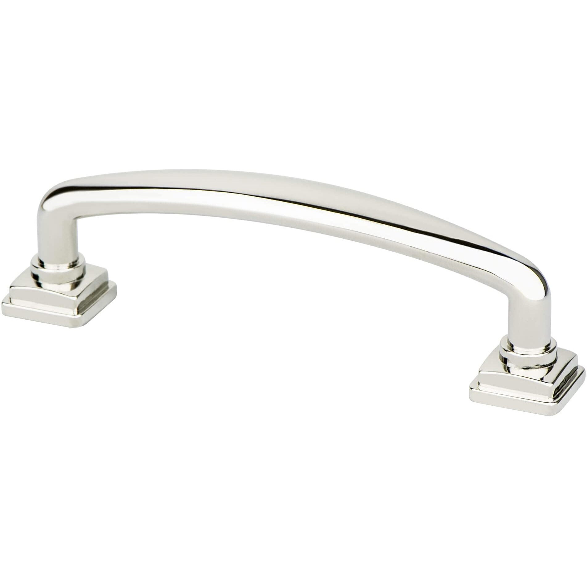 96 mm CC Tailored Traditional Pull with Polished Nickel