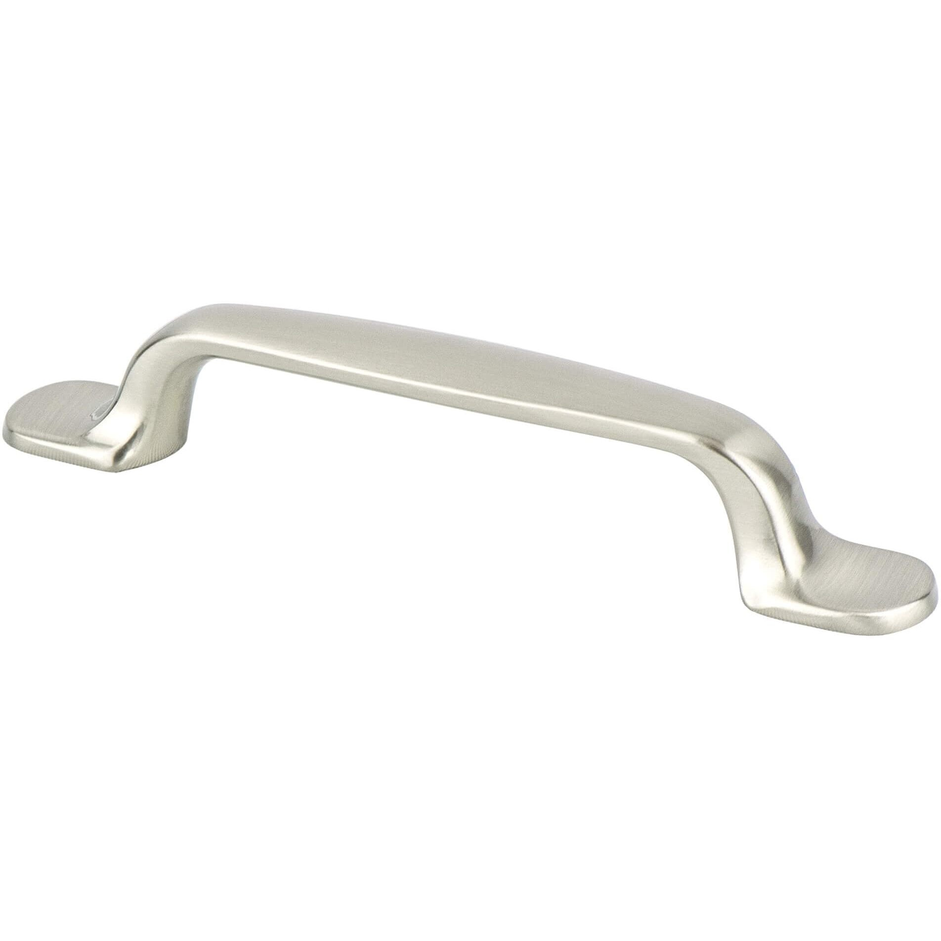 96 mm CC Euro Moderno Pull with Brushed Nickel