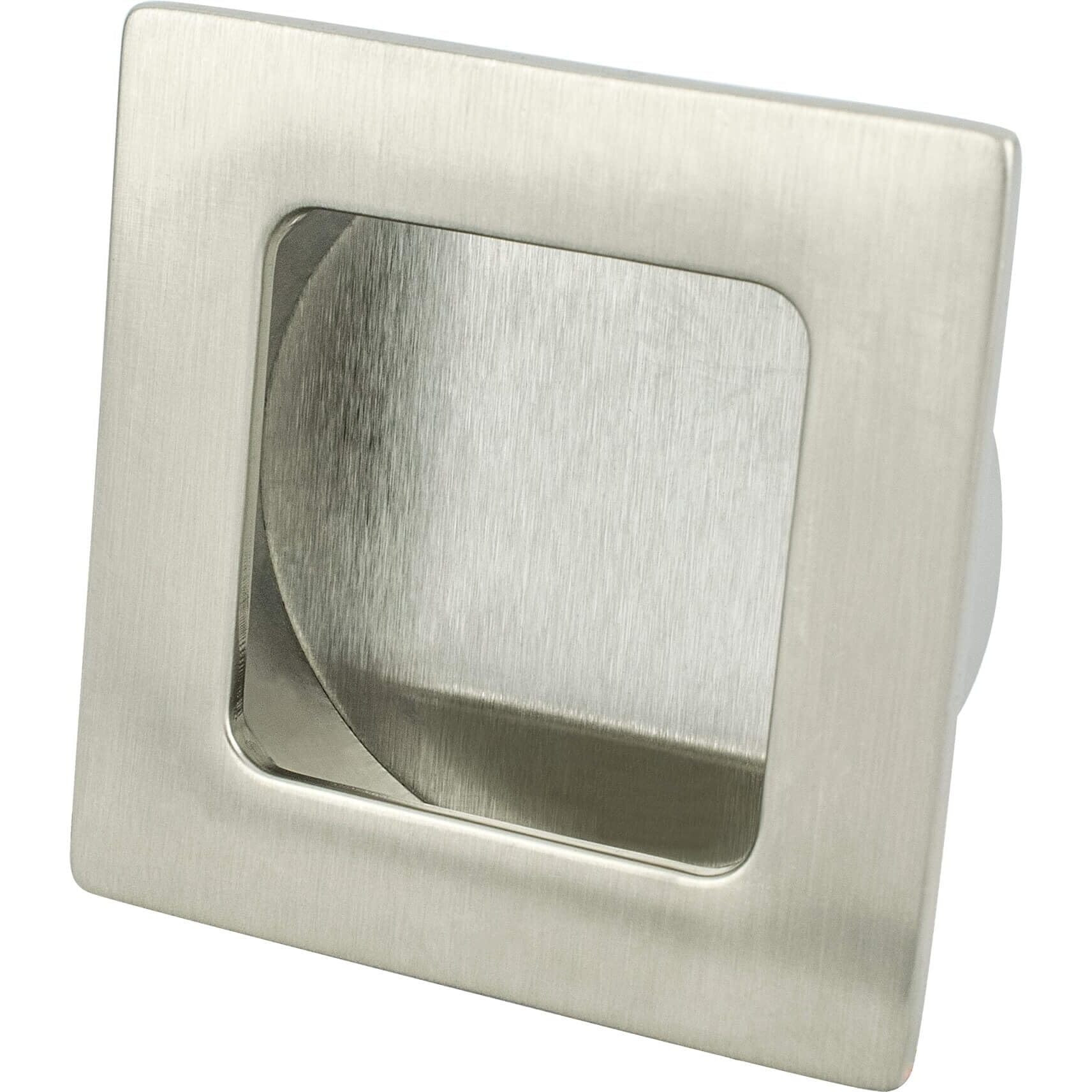 1.875 in. Dia. Stylus Recess Knob with Brushed Nickel