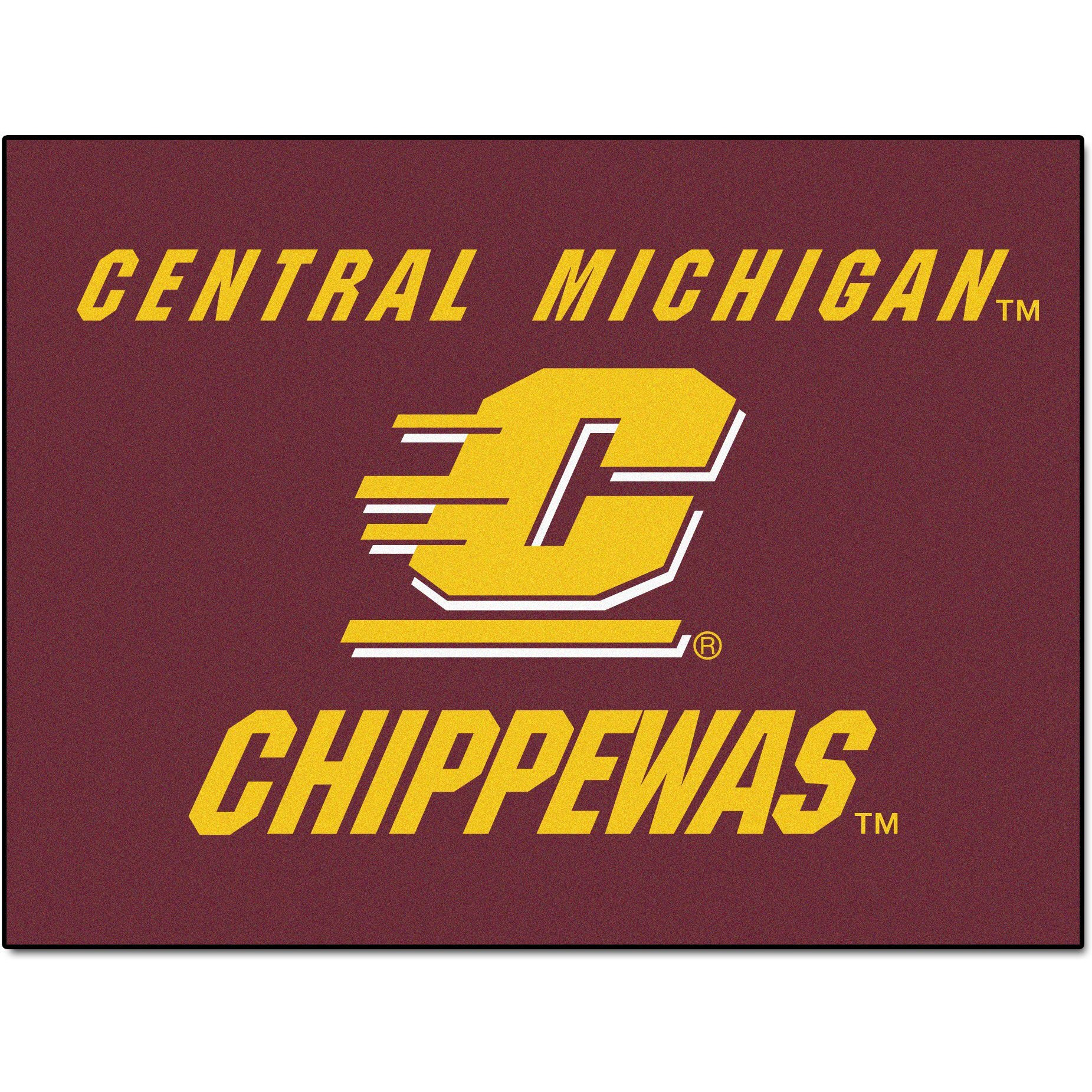 Central Michigan University All-Star Rug