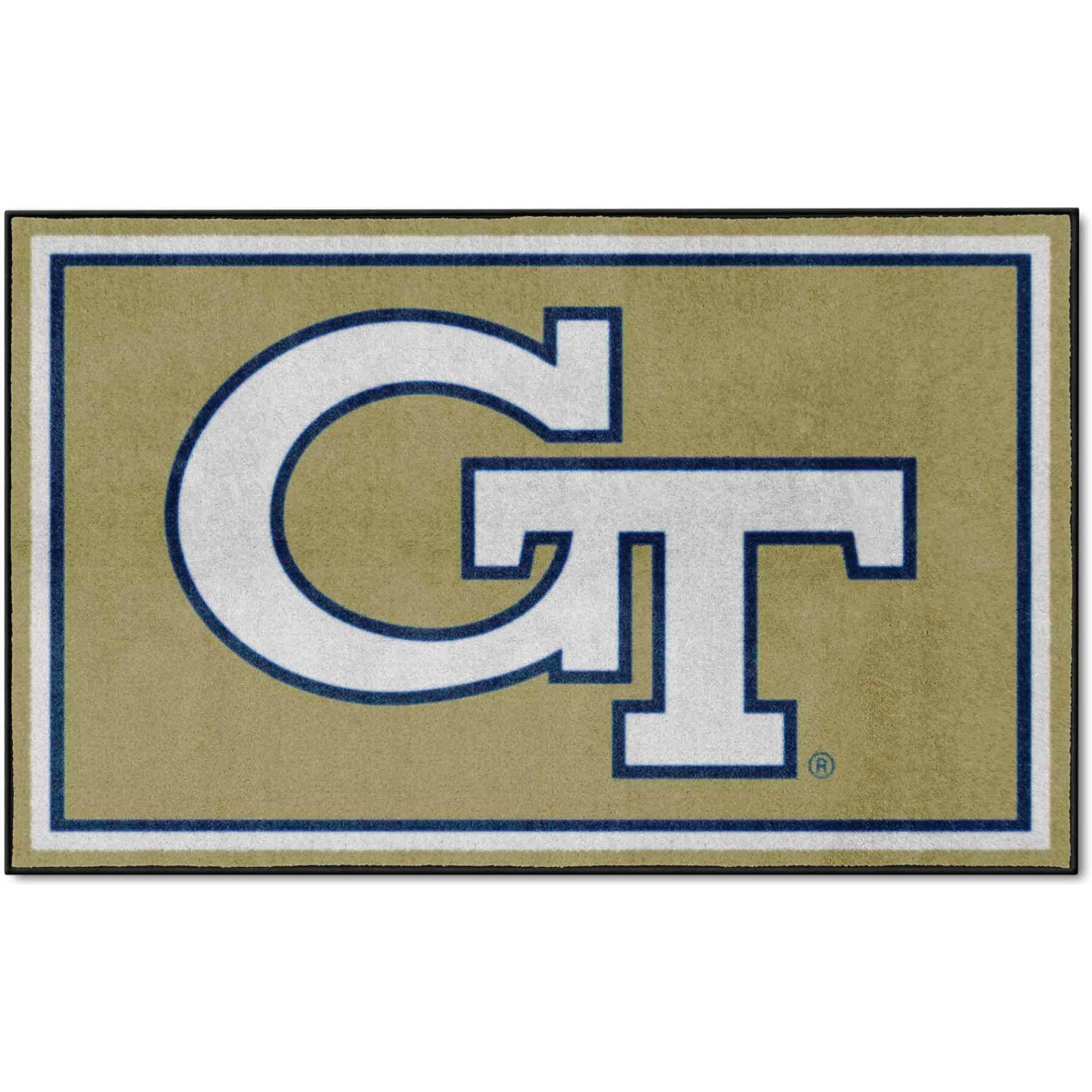 Fanmats Georgia Tech Yellow Jackets Rug 4x6