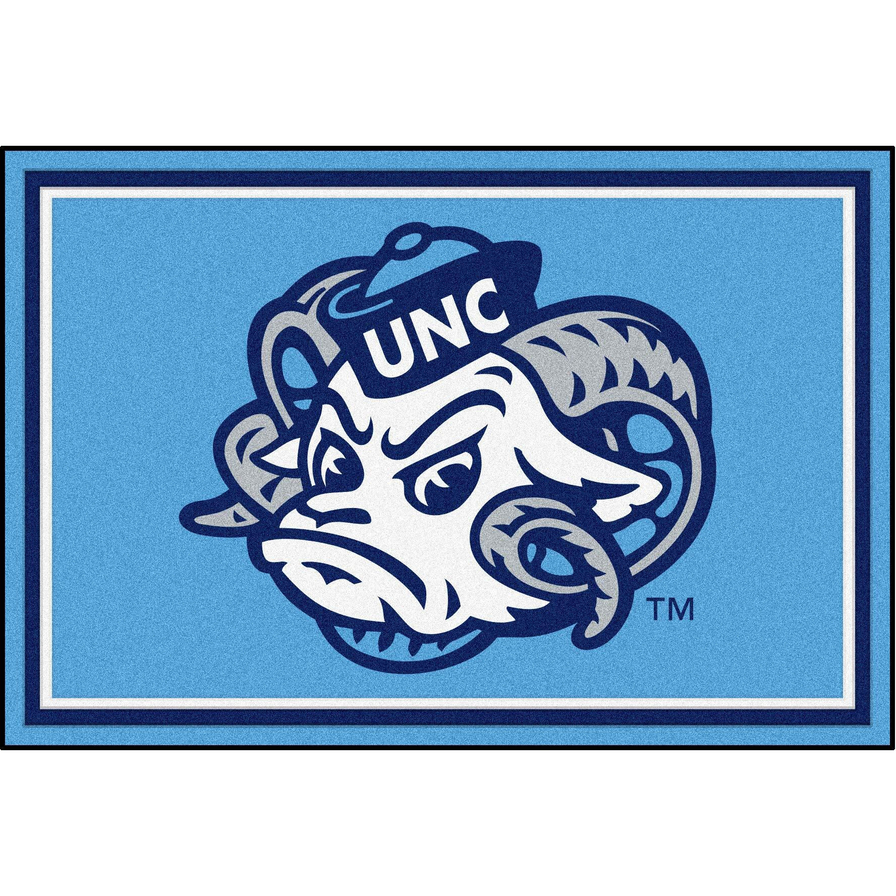 Fanmats UNC Tar Heels Rug 5x8