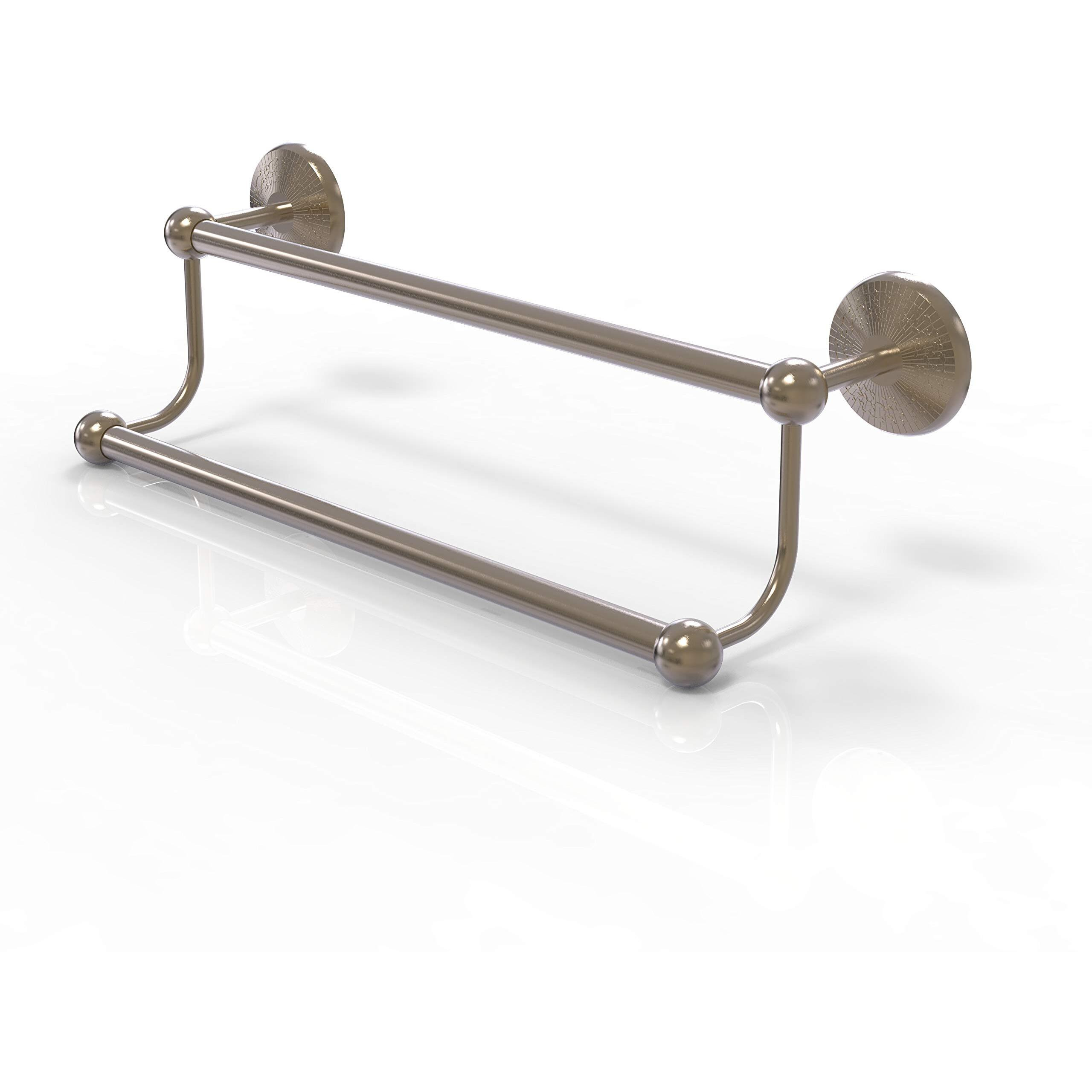 Allied Brass PMC-72/24 Prestige Monte Carlo Collection 24 Inch Double Towel Bar, Antique Pewter