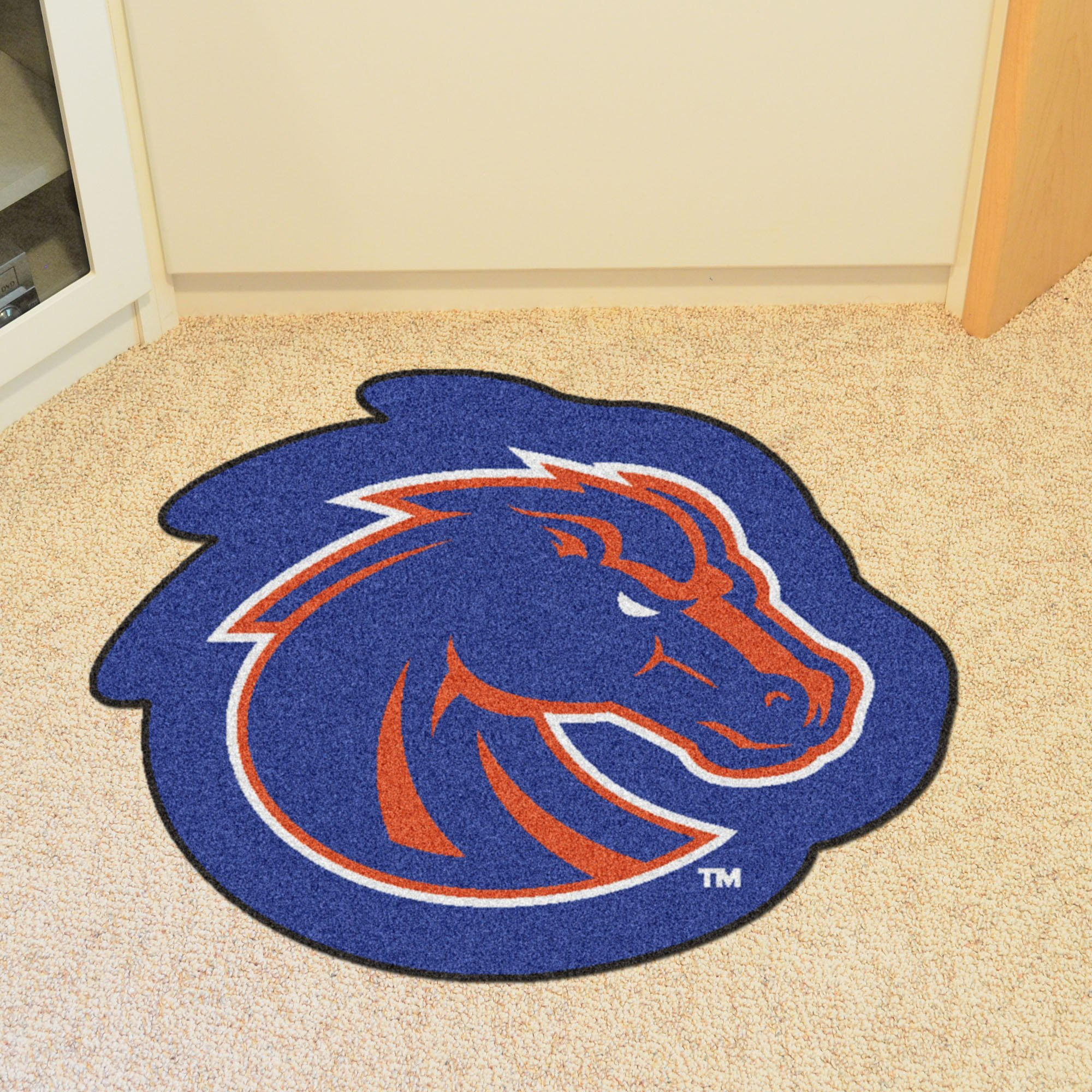 Fanmats Nylon Carpet Boise State Mascot Mat