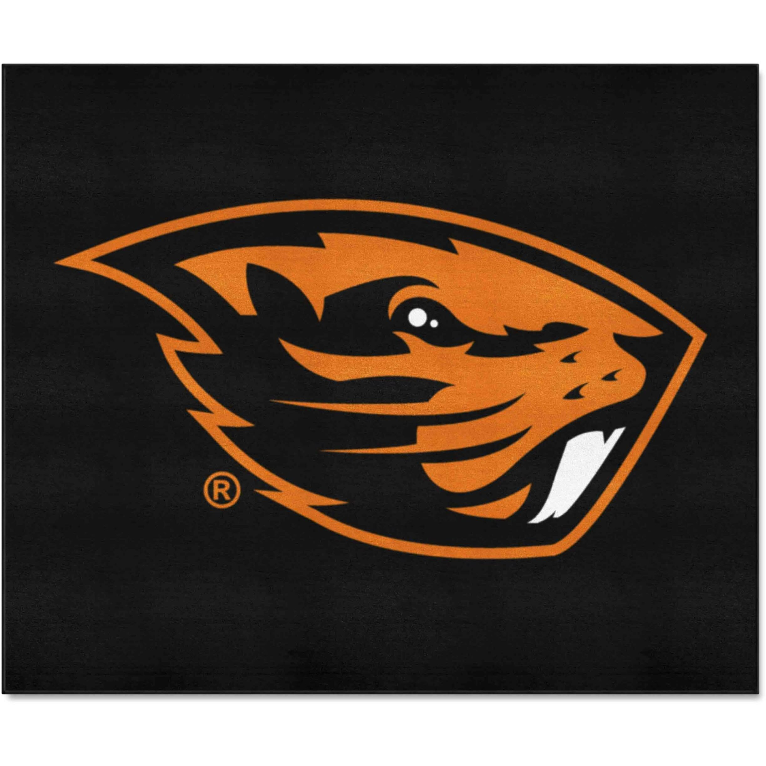 FANMATS 4527 Oregon State Beavers Tailgater Rug - 5ft. x 6ft. Sports Fan Area Rug, Home Decor Rug and Tailgating Mat