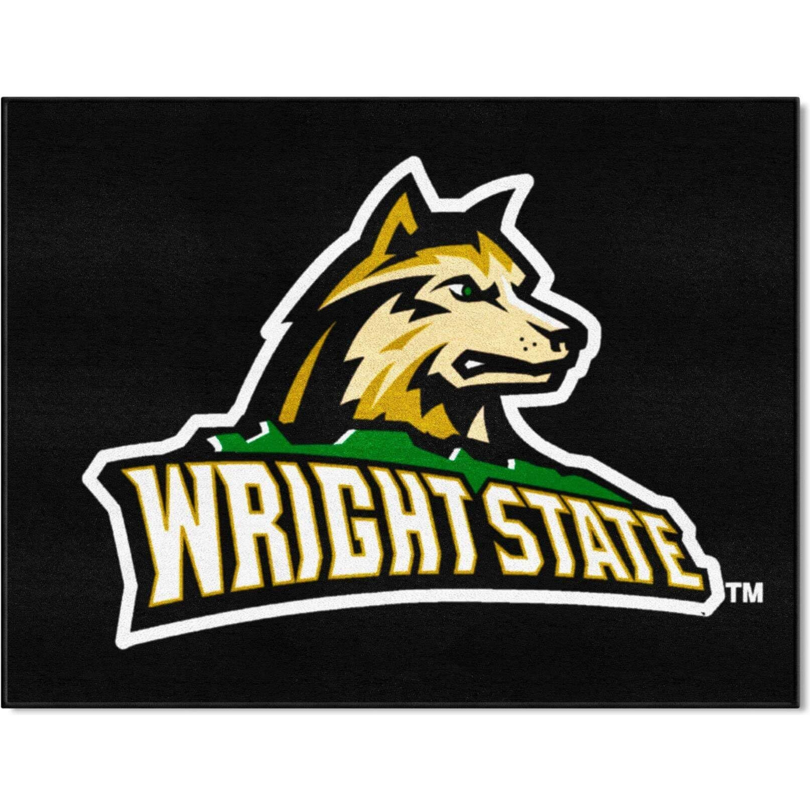 FANMATS Wright State Raiders All-Star Mat NCAA Accent Rug - 33.75  W x 42.5  L