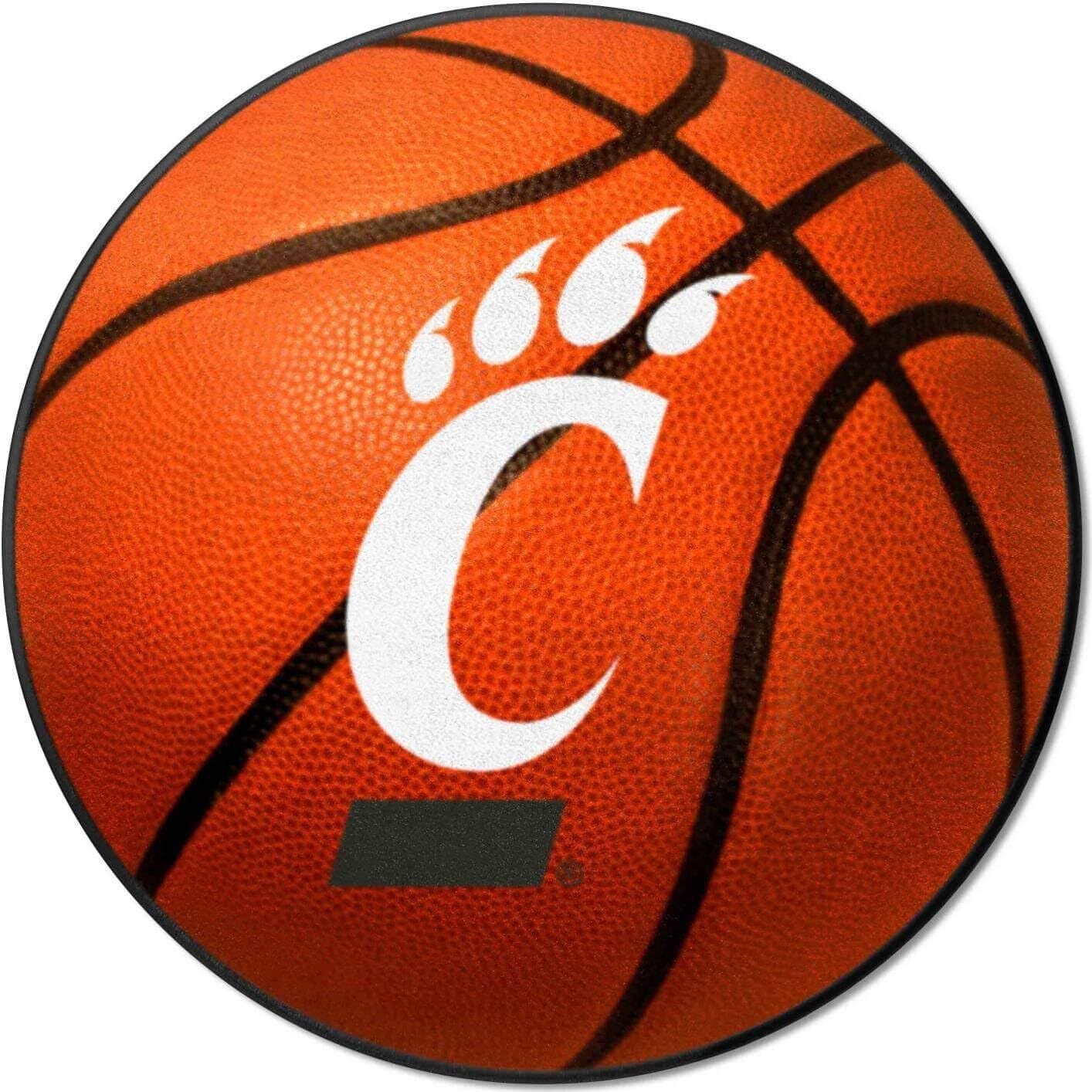 University of Cincinnati Basketball Rug - 27in. Diameter