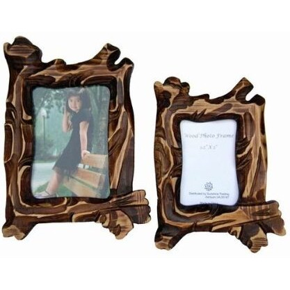 Sunshine Trading ST-16-7 Handmade Wood Photo Frame - 5 x 7 Inch