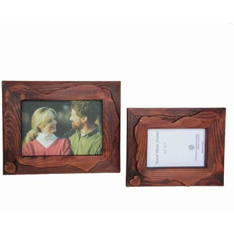 Sunshine Trading ST-13-5 Handmade Wood Photo Frame - 3.5 x 5 Inch