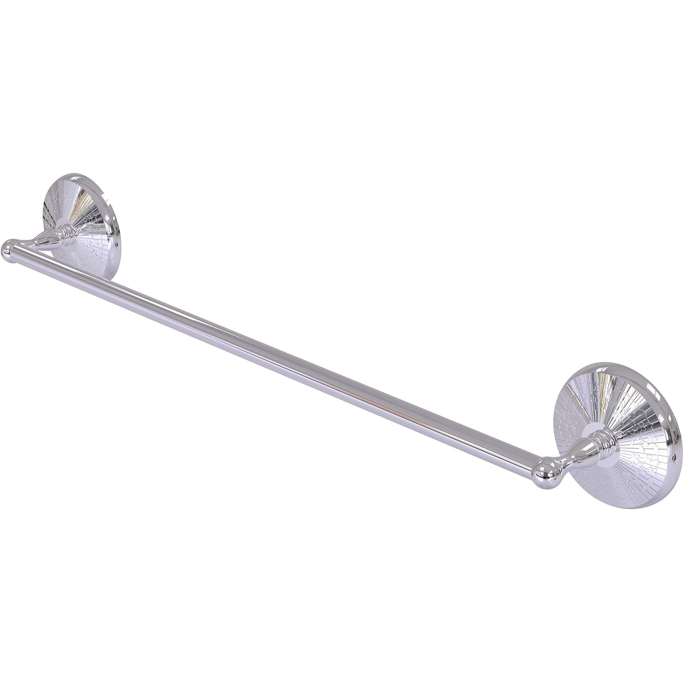 Allied Brass MC-31/18 Monte Carlo Collection 18 Inch Towel Bar, Polished Chrome