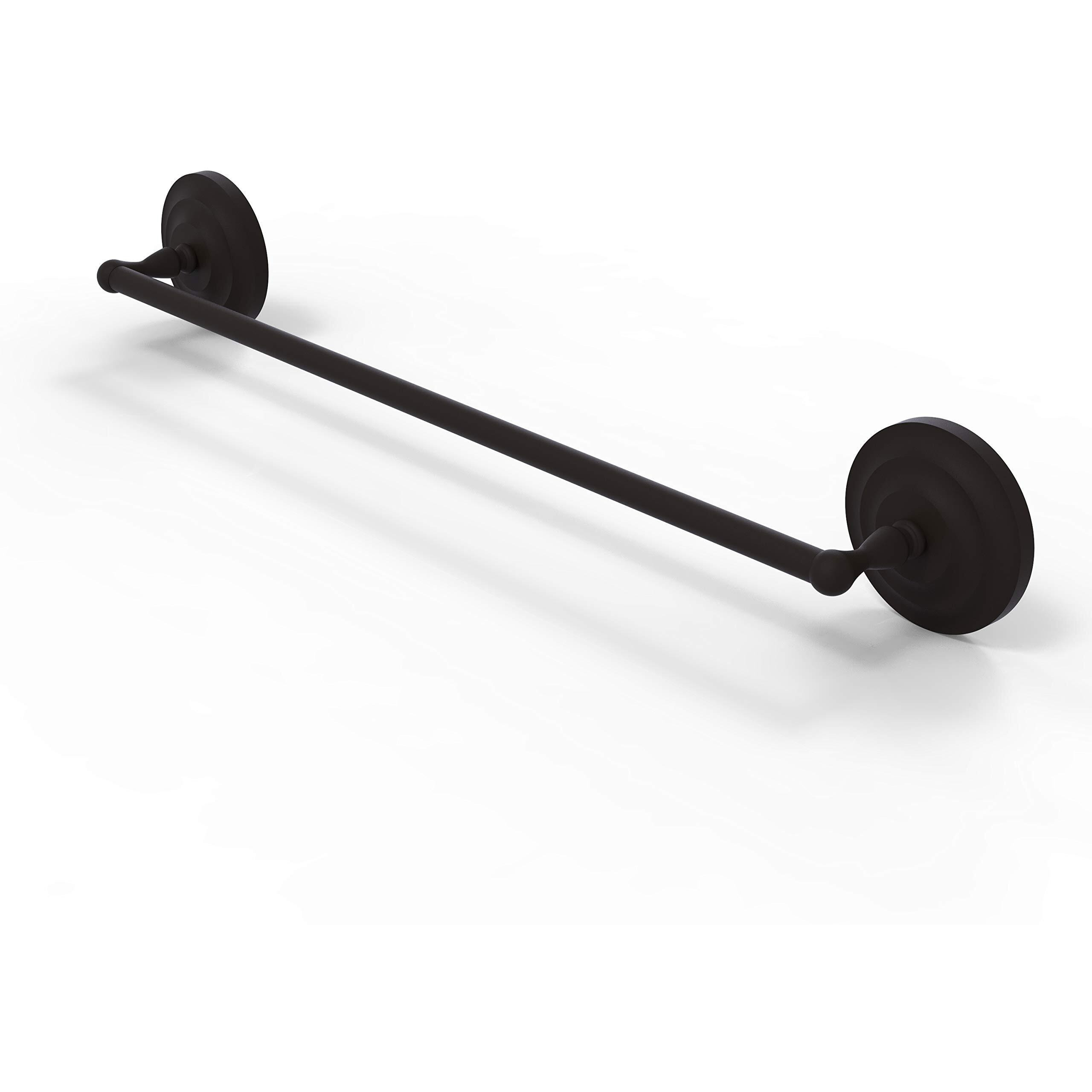 Allied Brass QN-31/18 Que Collection 18 Inch Towel Bar, Oil Rubbed Bronze