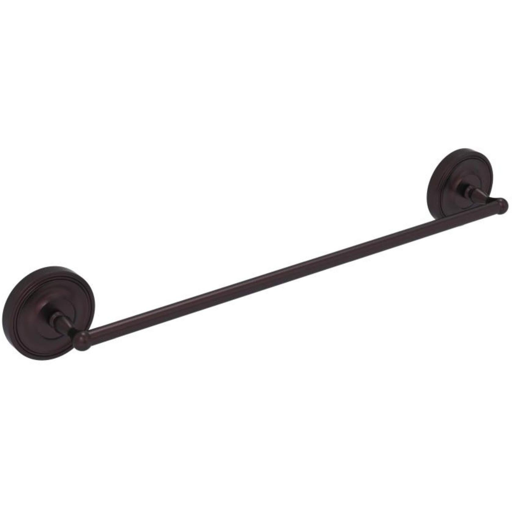 Universal 30  Wall Mounted Towel Bar Finish Antique Bronze