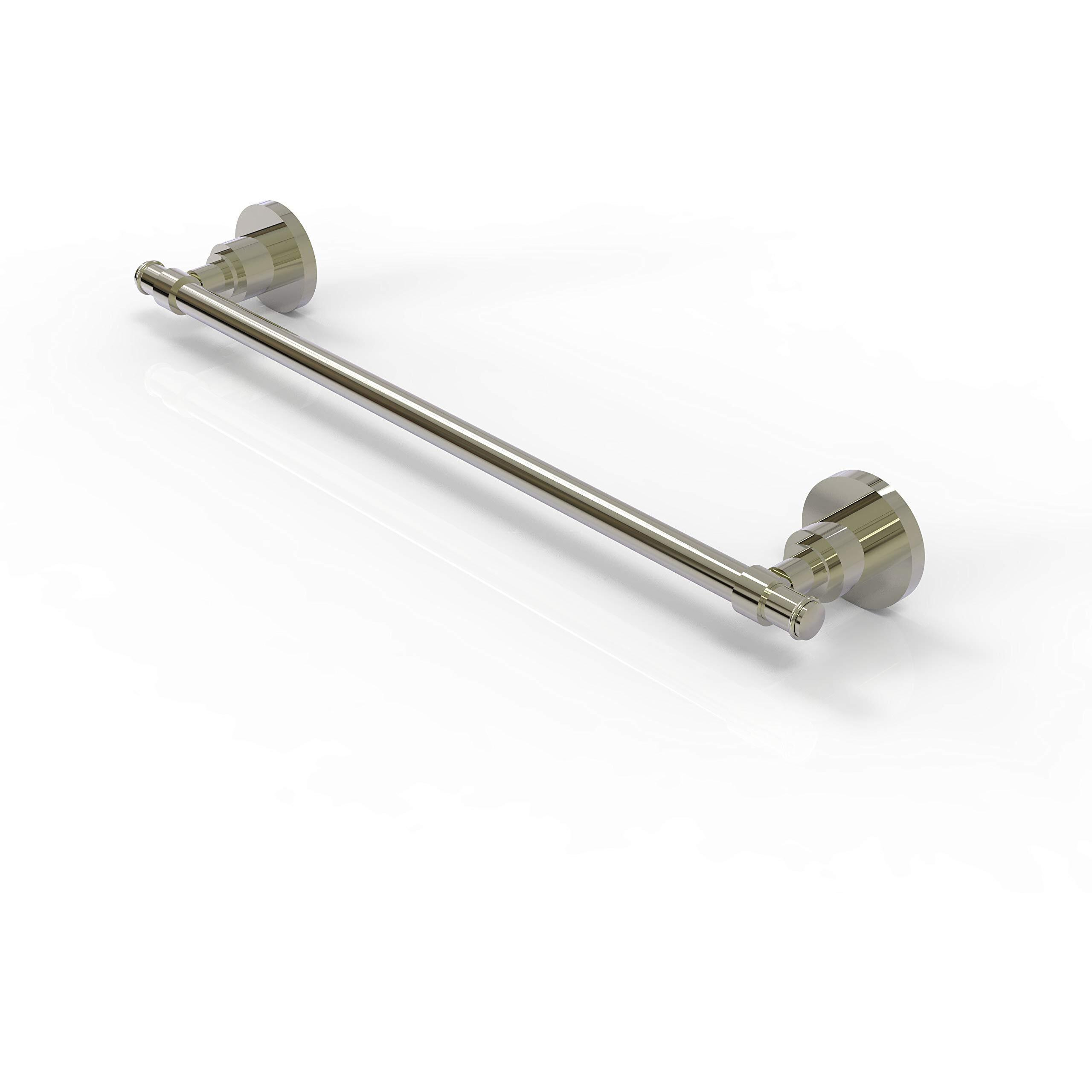 Allied Brass WS-41/18 Washington Square Collection 18 Inch Towel Bar, Polished Nickel