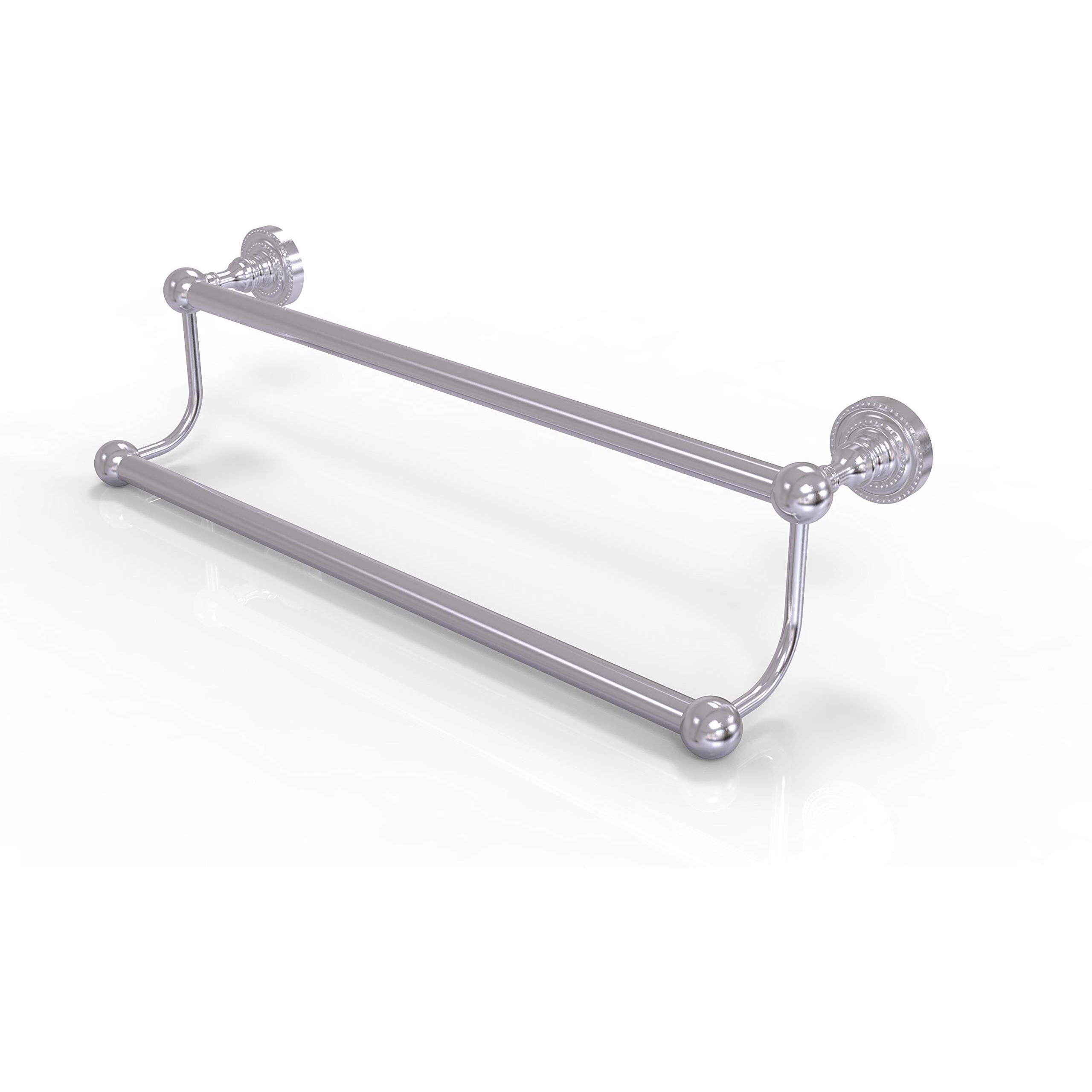 Allied Brass DT-72/36 Dottingham Collection 36 Inch Double Towel Bar, Satin Chrome