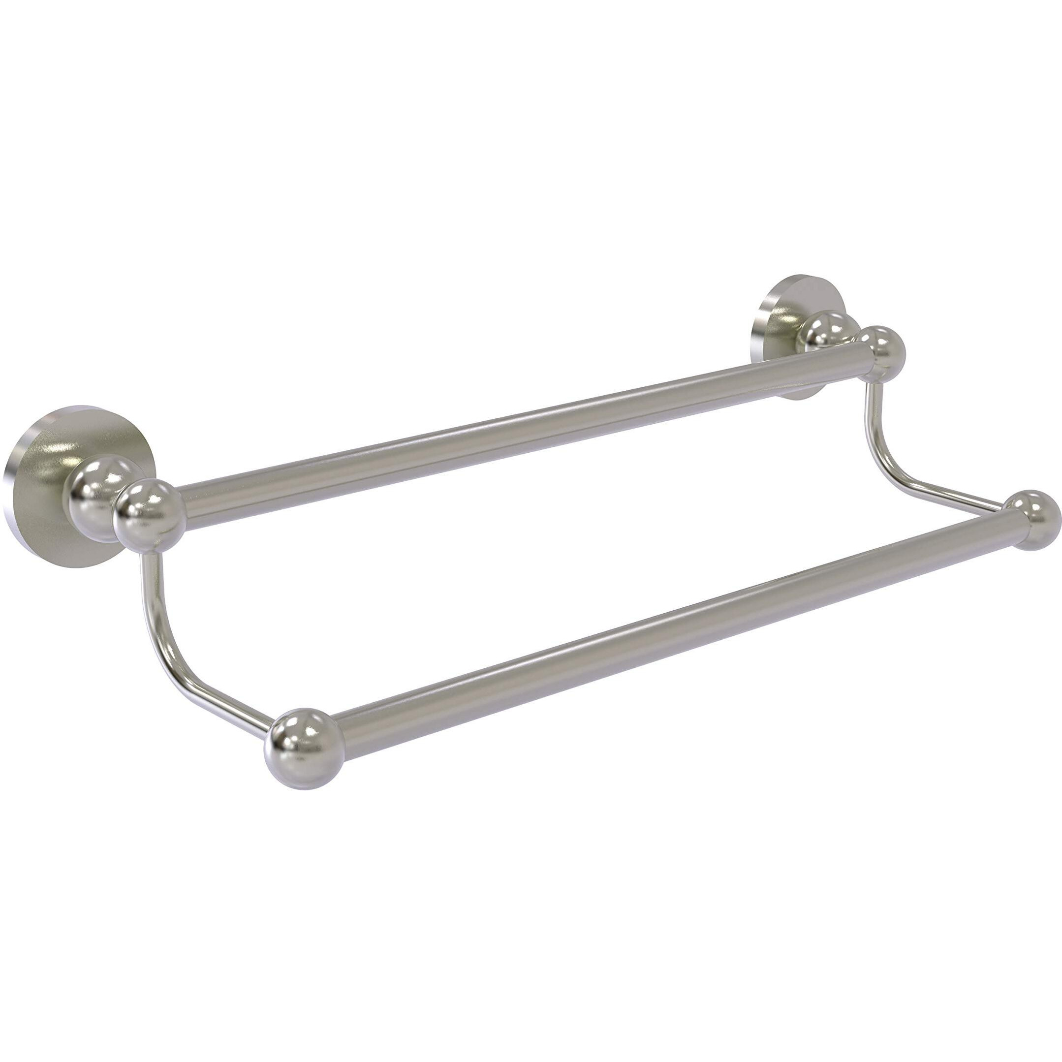 Allied Brass BL-72/36 Bolero Collection 36 Inch Double Towel Bar, Satin Nickel