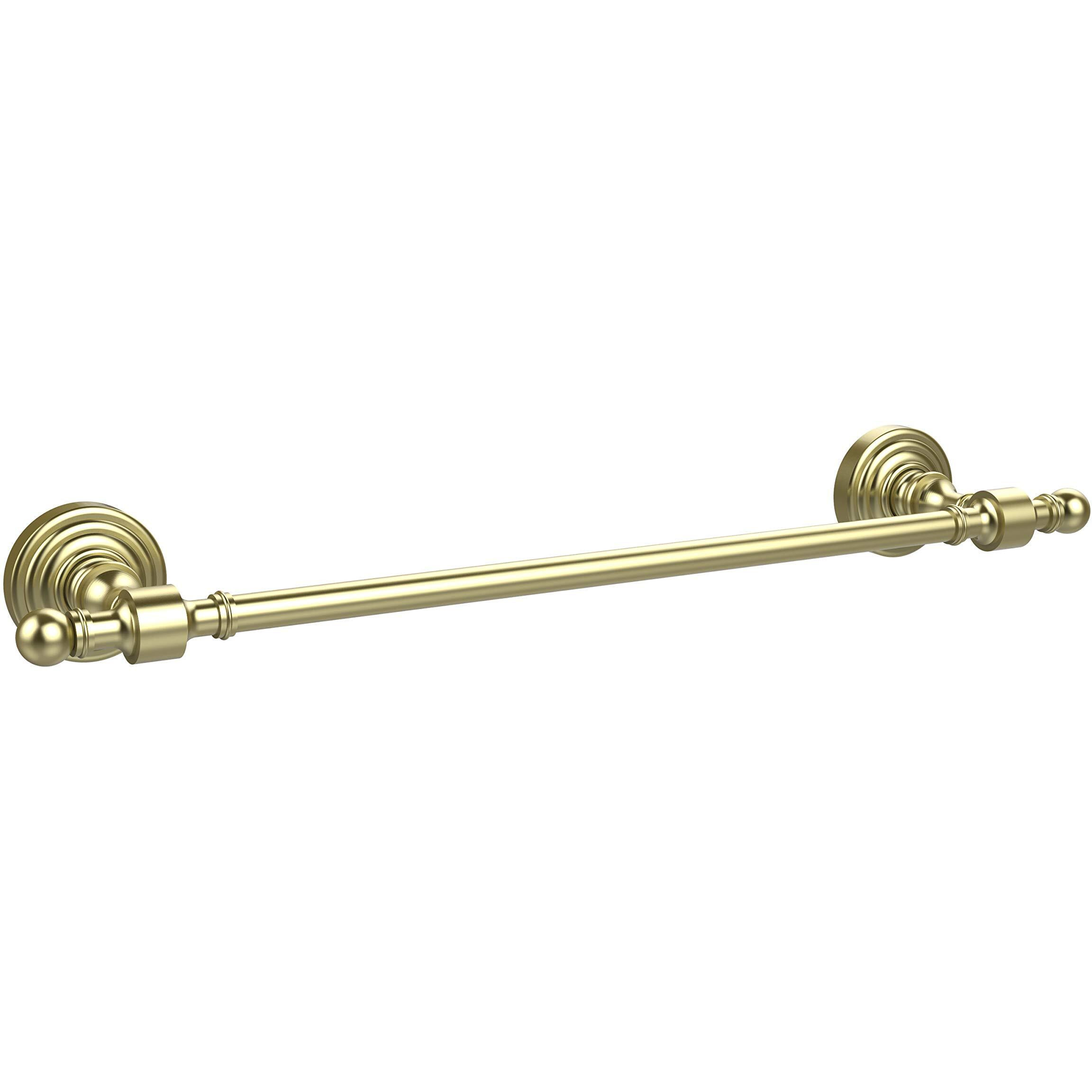 Allied Brass RW-31/30 Retro Wave Collection 30 Inch Towel Bar, Satin Brass