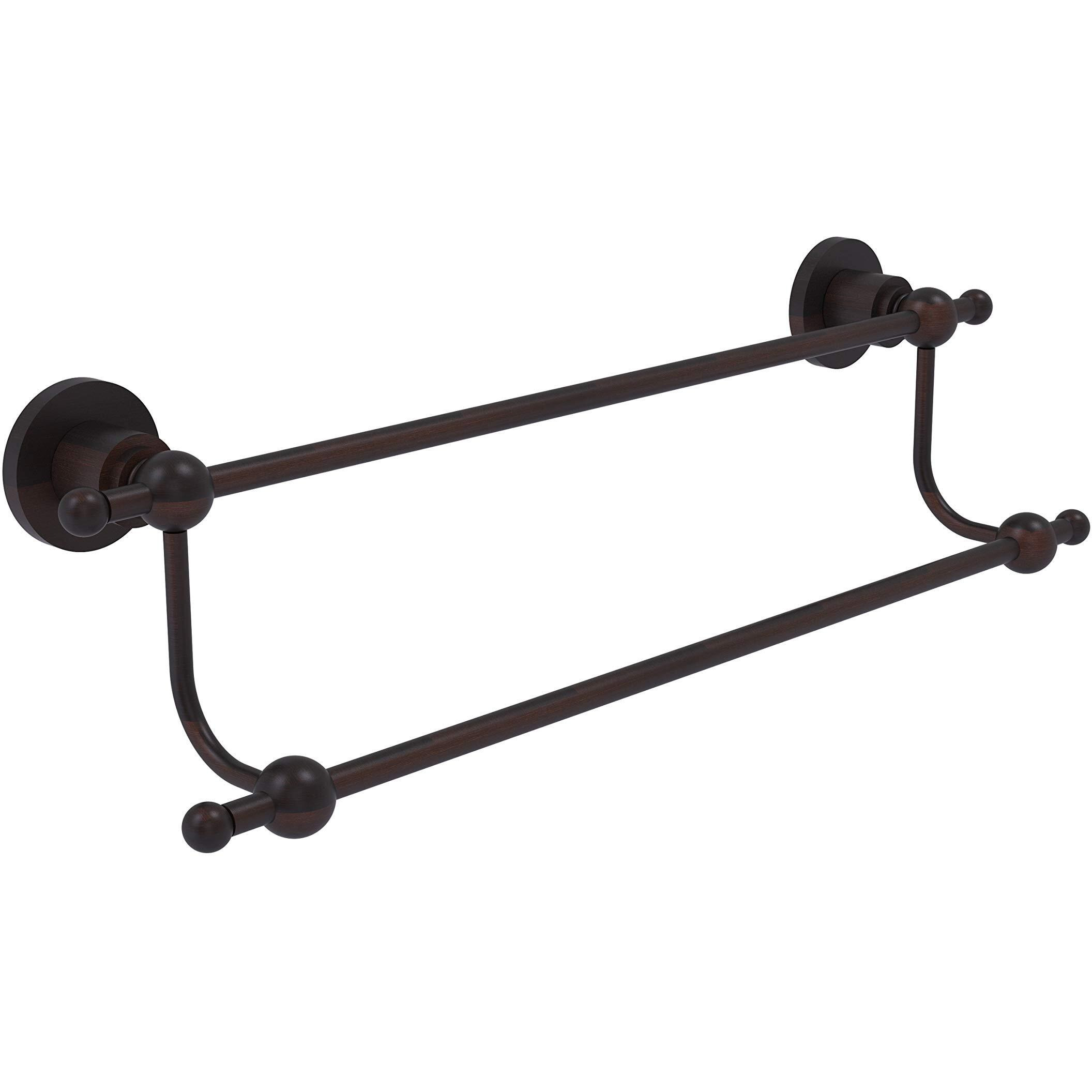 Allied Brass AP-72/24 Astor Place Collection 24 Inch Double Towel Bar, Venetian Bronze