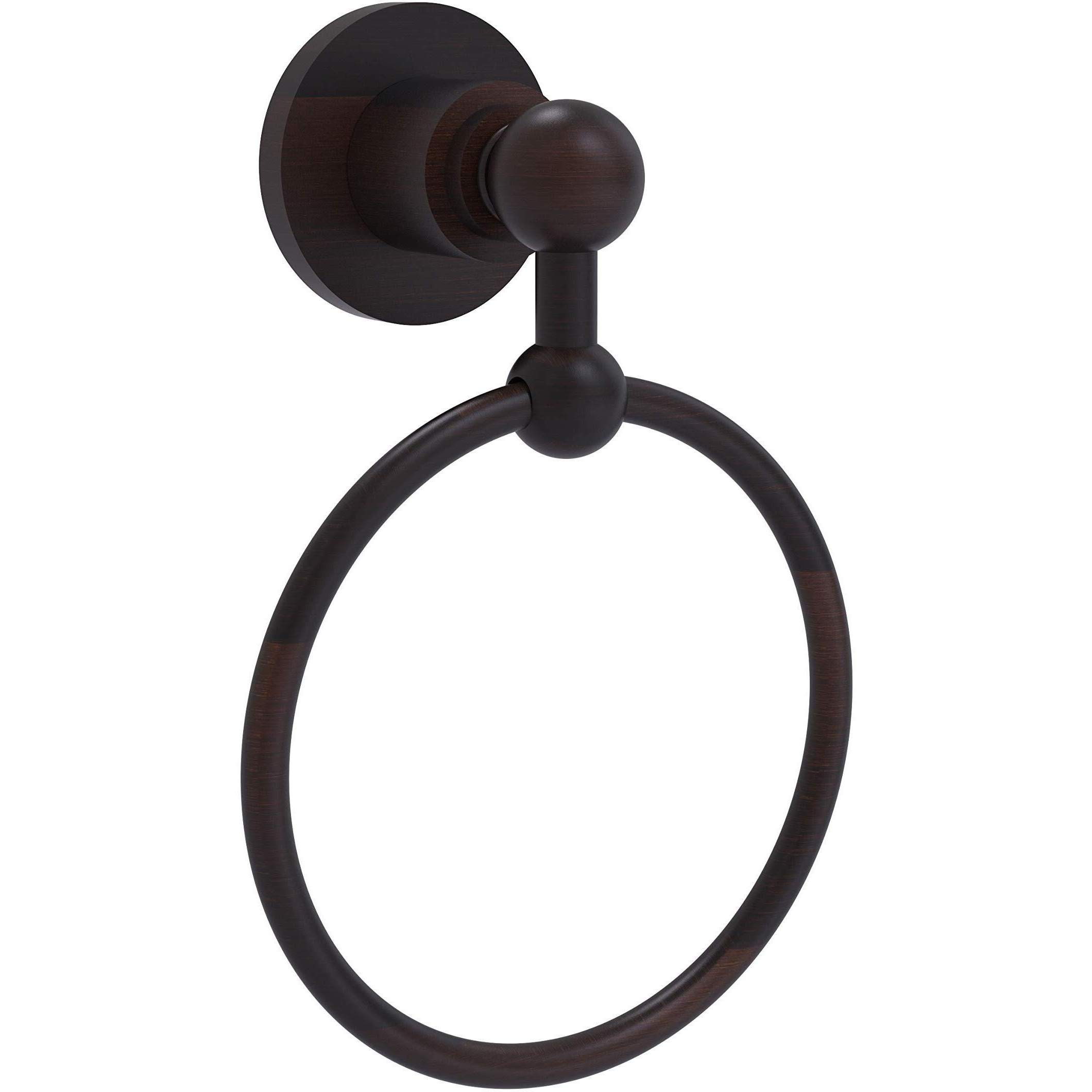 Allied Brass AP-16 Astor Place Collection Towel Ring, Venetian Bronze